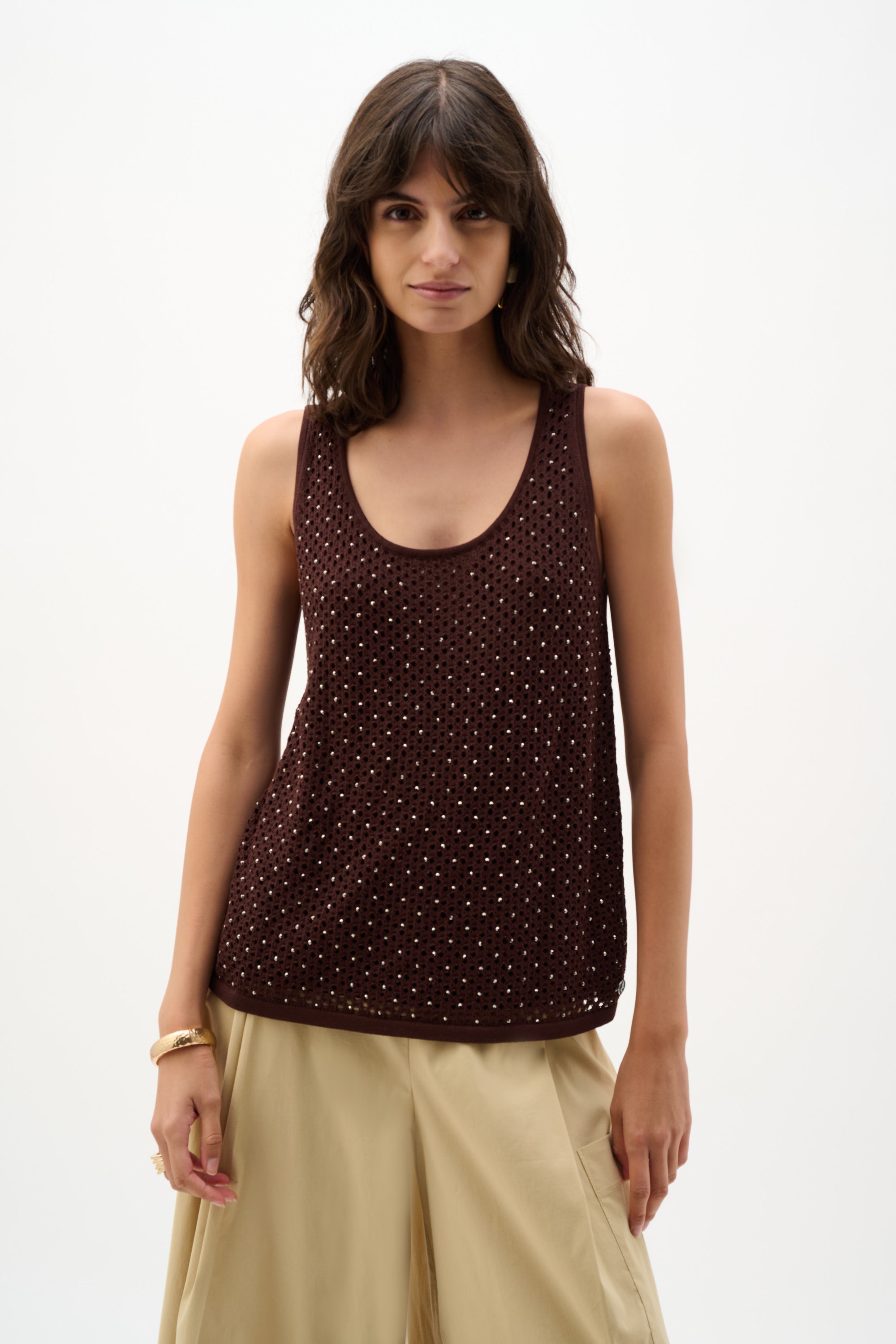 Crochet Sleeveless Top
