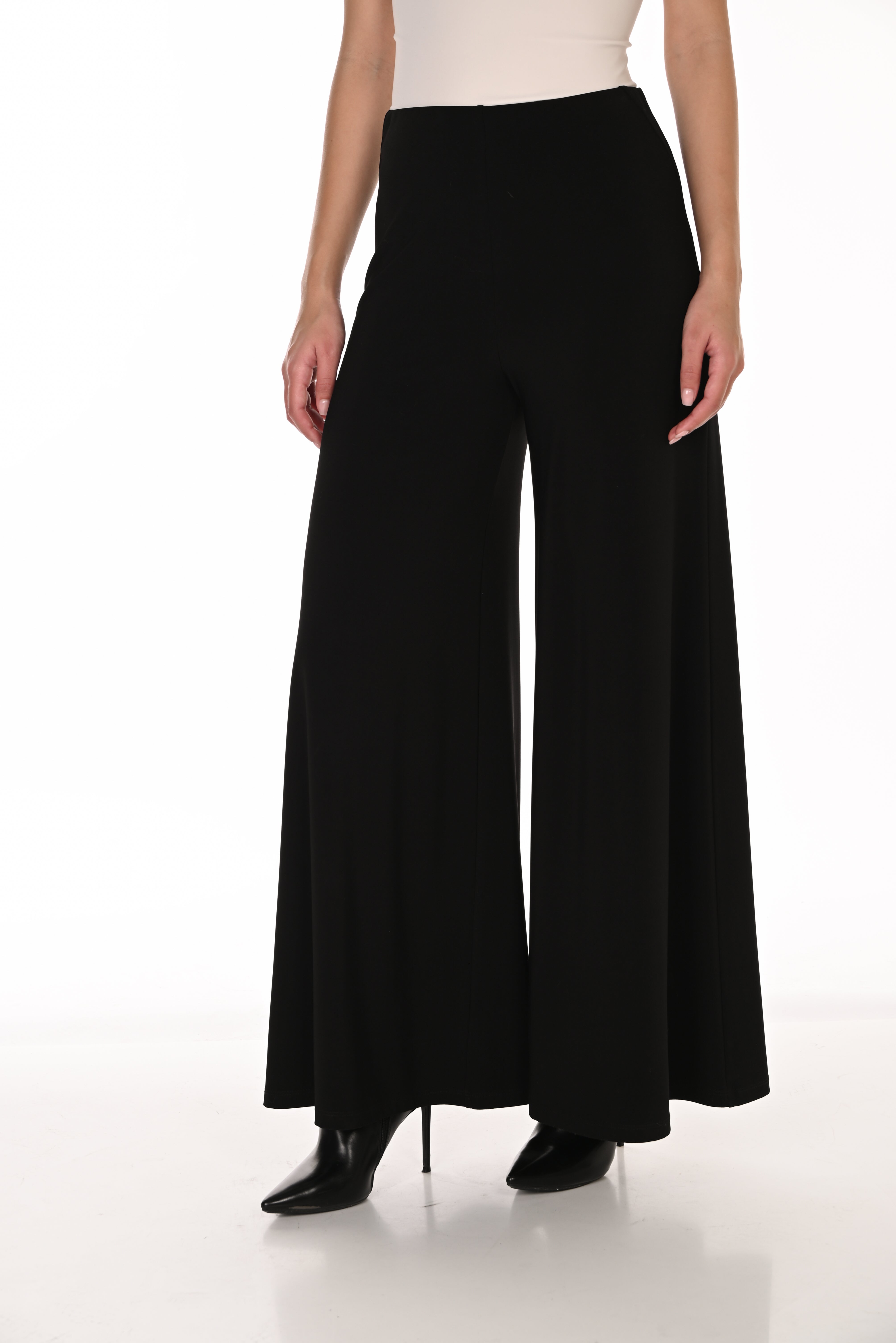 Wide Leg Jersey Pant