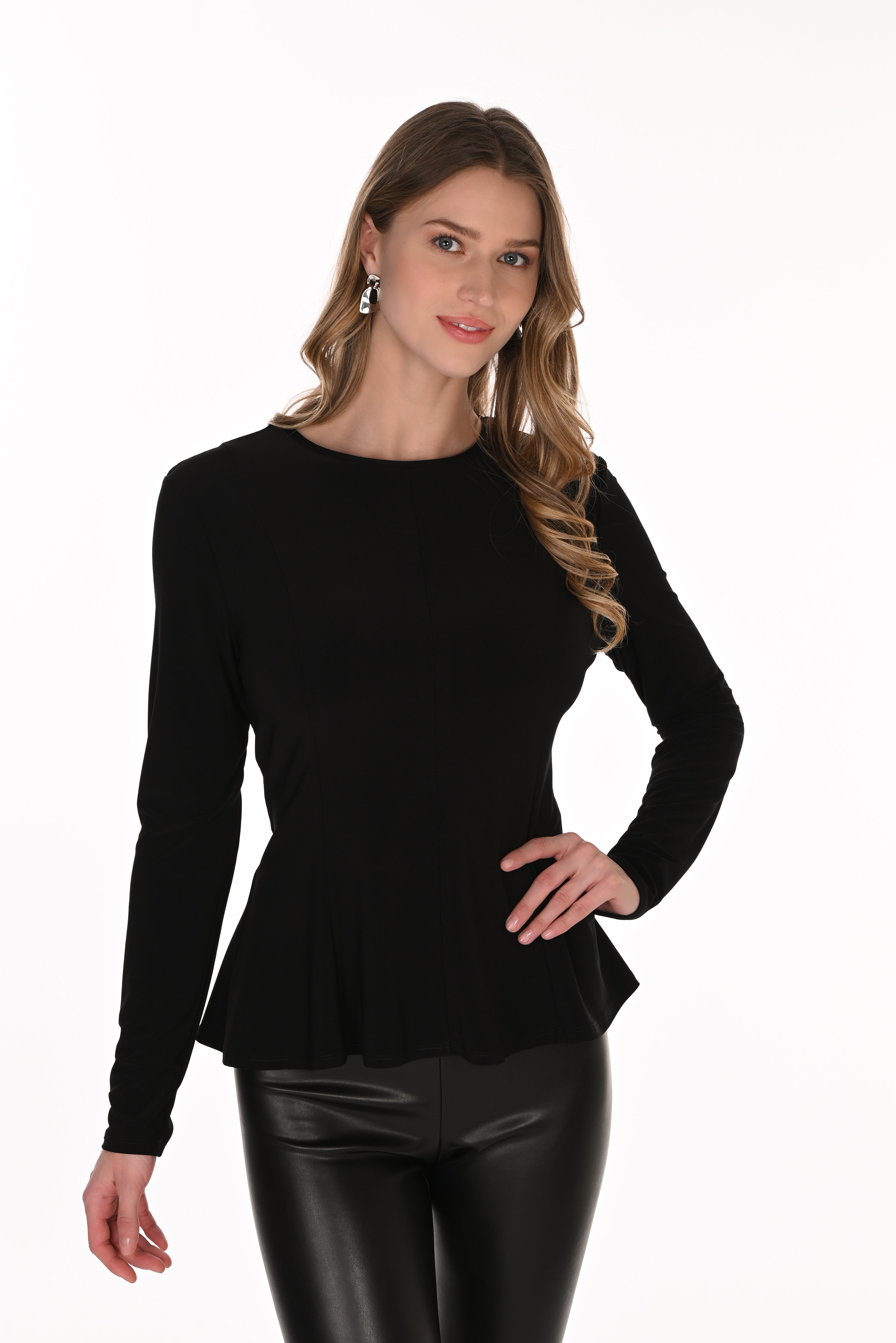 Fit & Flare Jersey Top