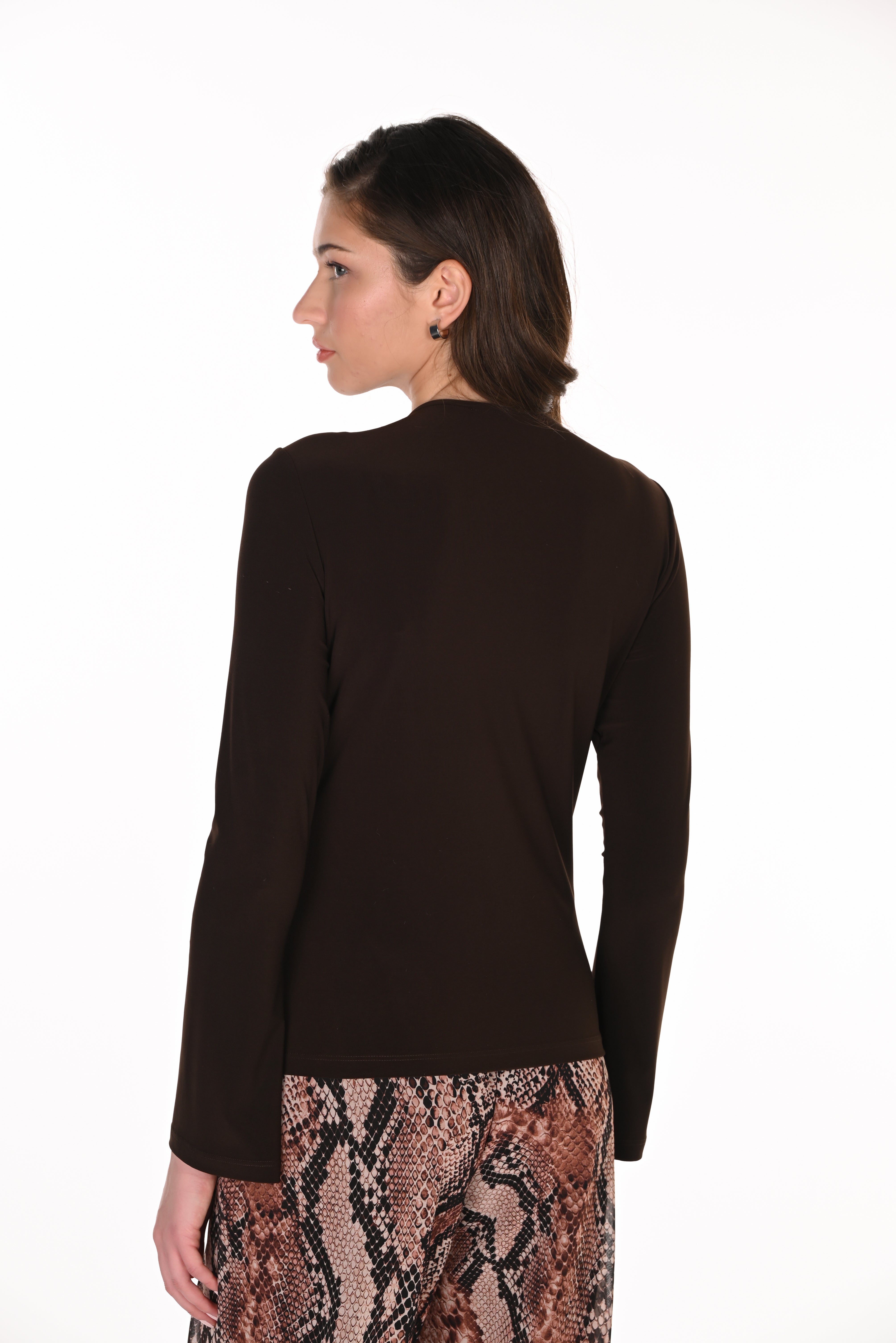 Bell Sleeve Jersey Top