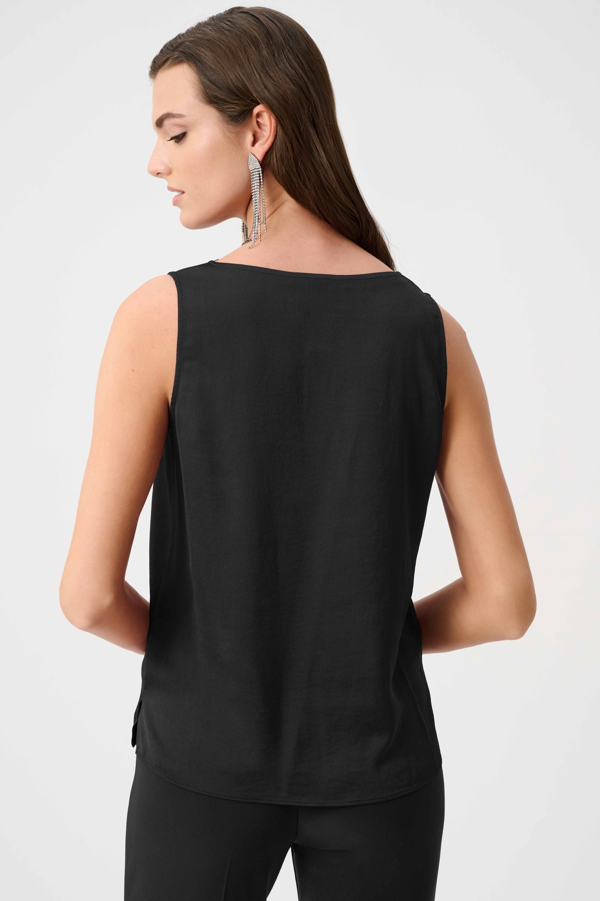 Lace Trim V-neck Top