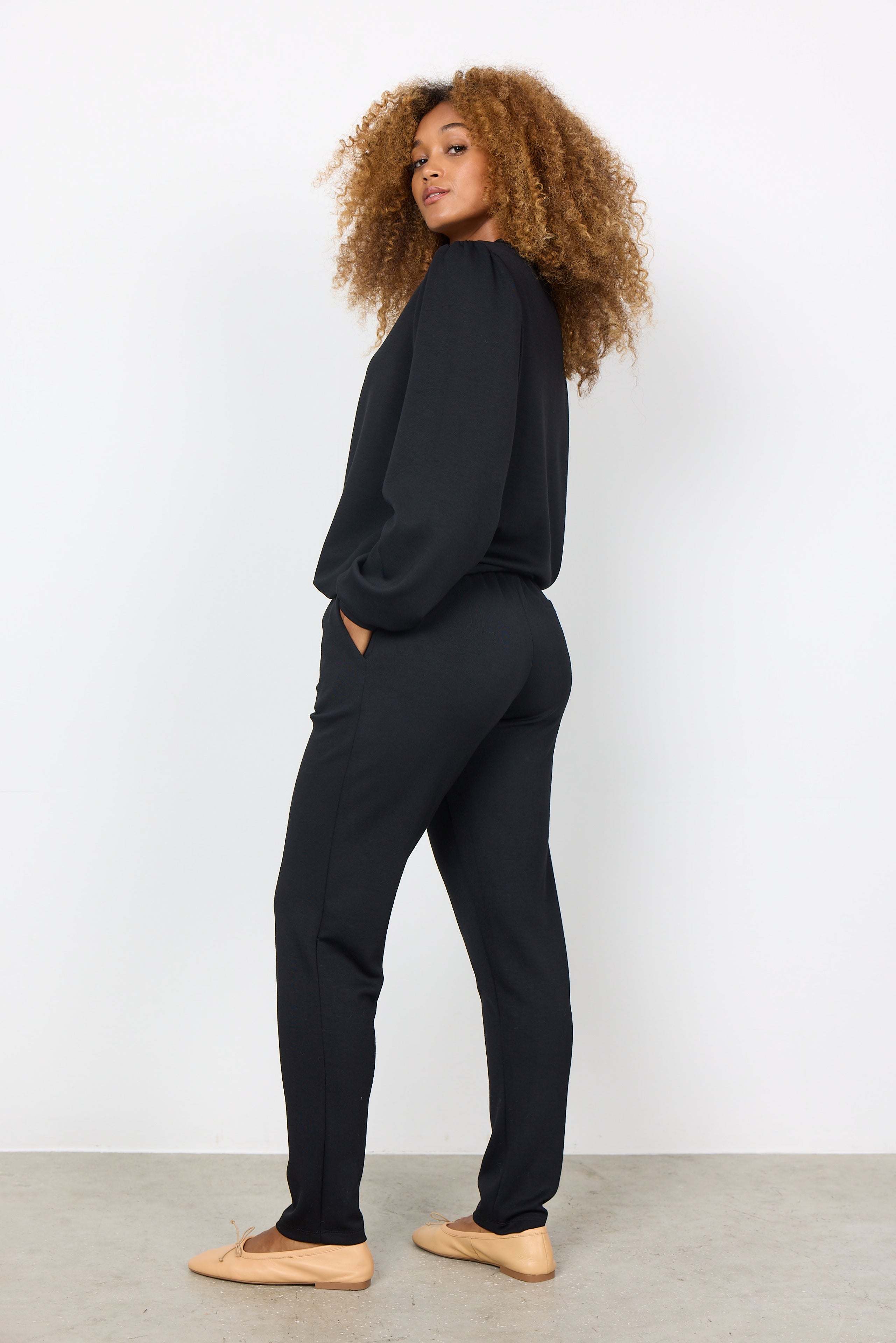 Drawstring Jersey Pant