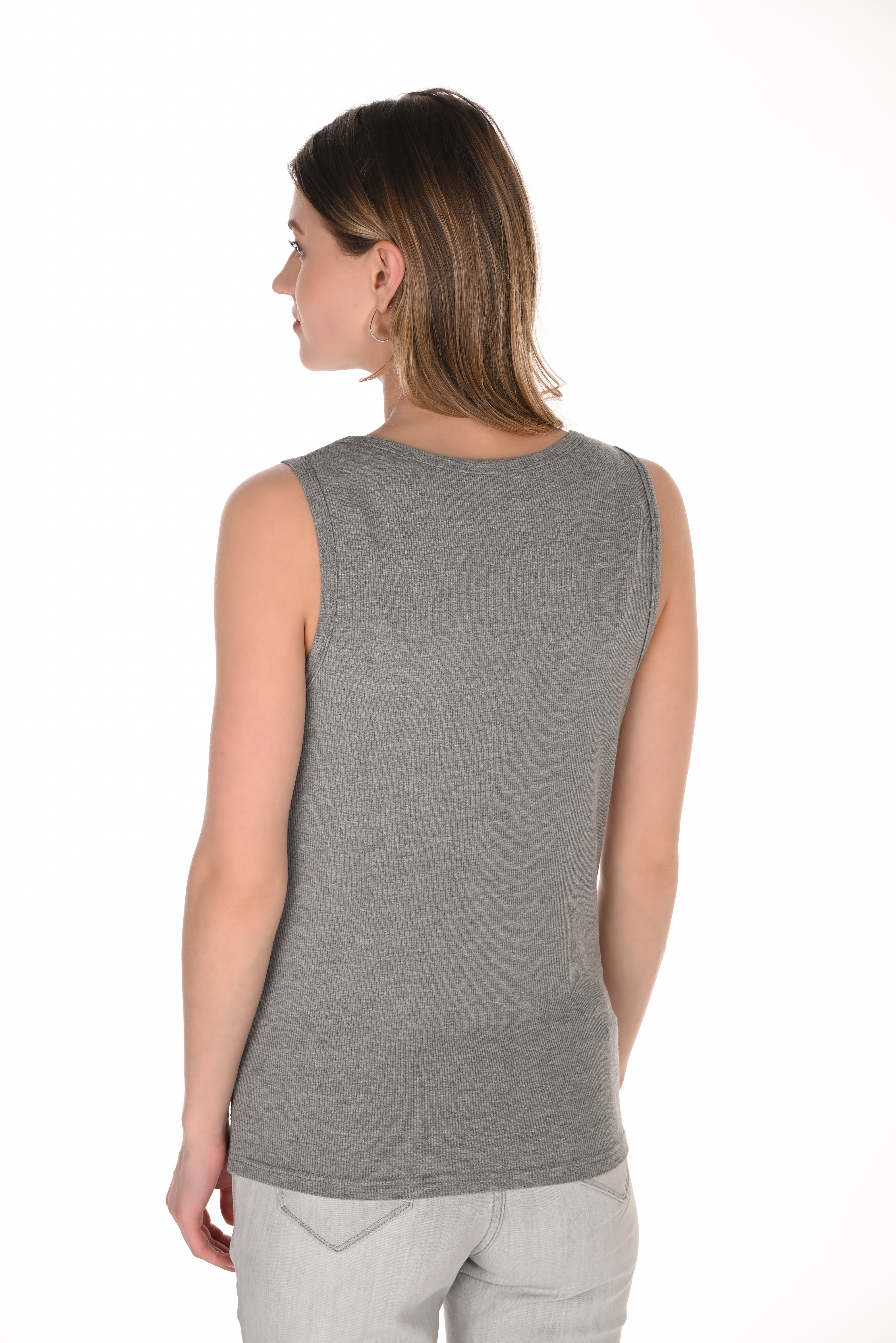 Stud Cotton Tank Top
