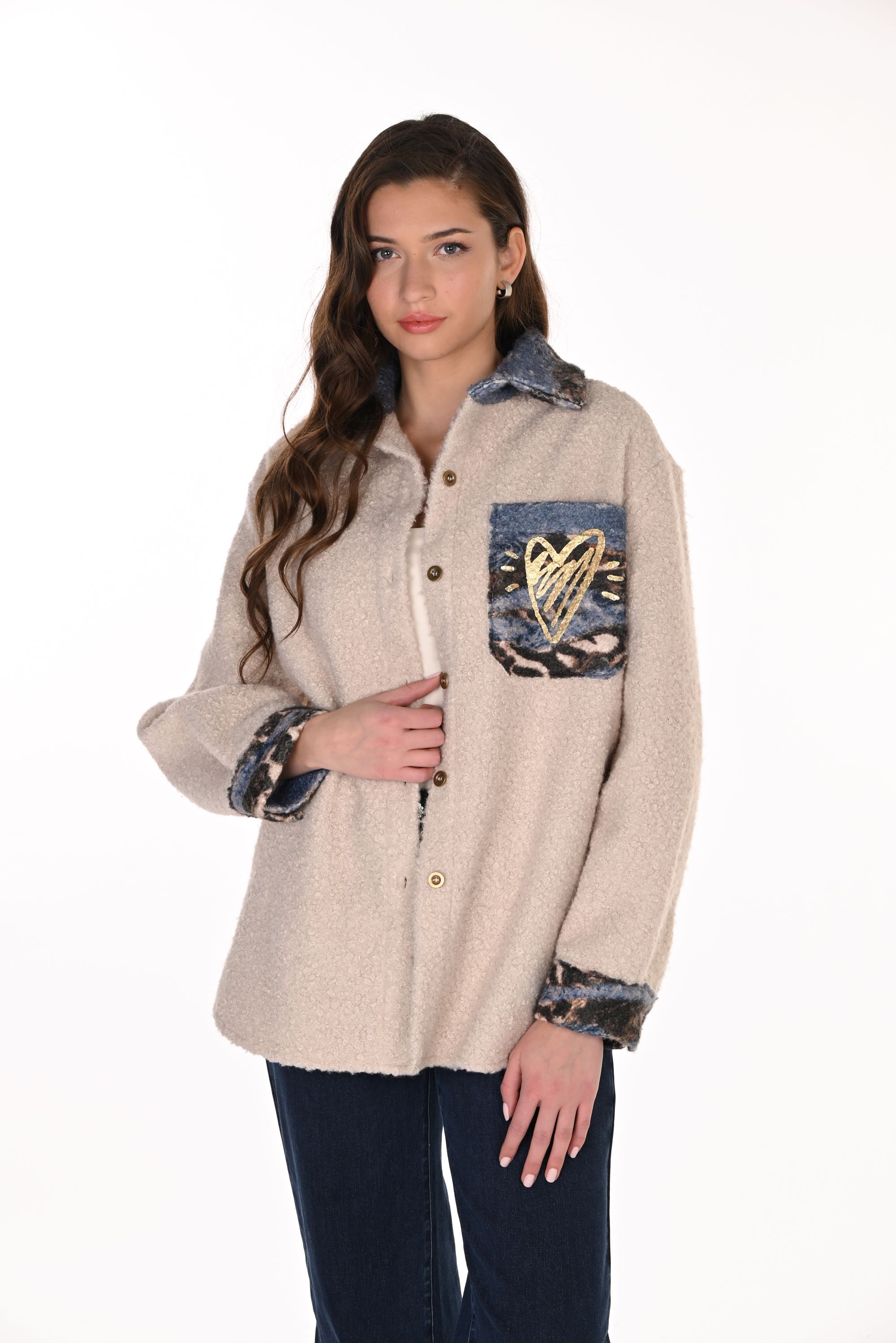 Boucle Knit Shacket