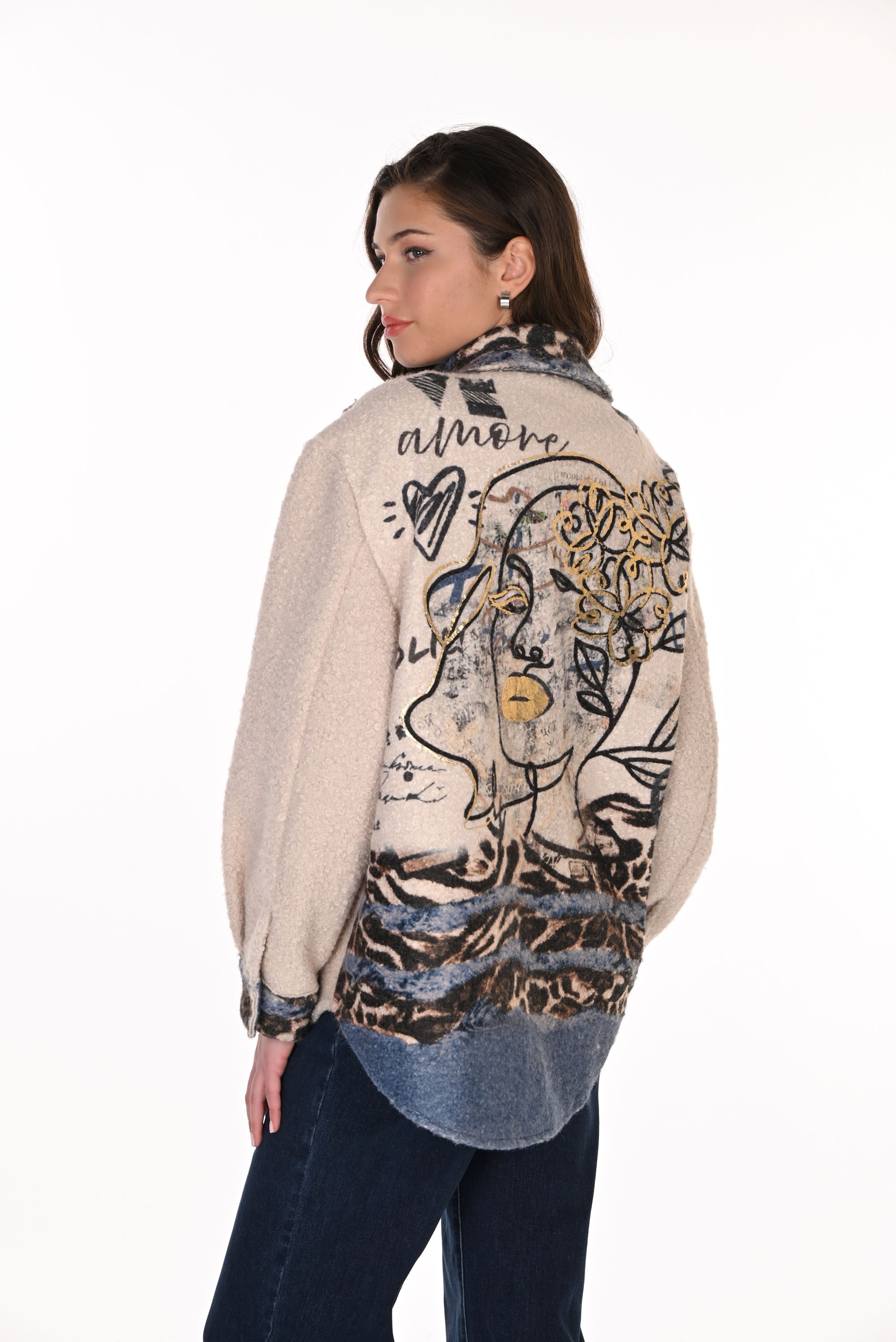Boucle Knit Shacket
