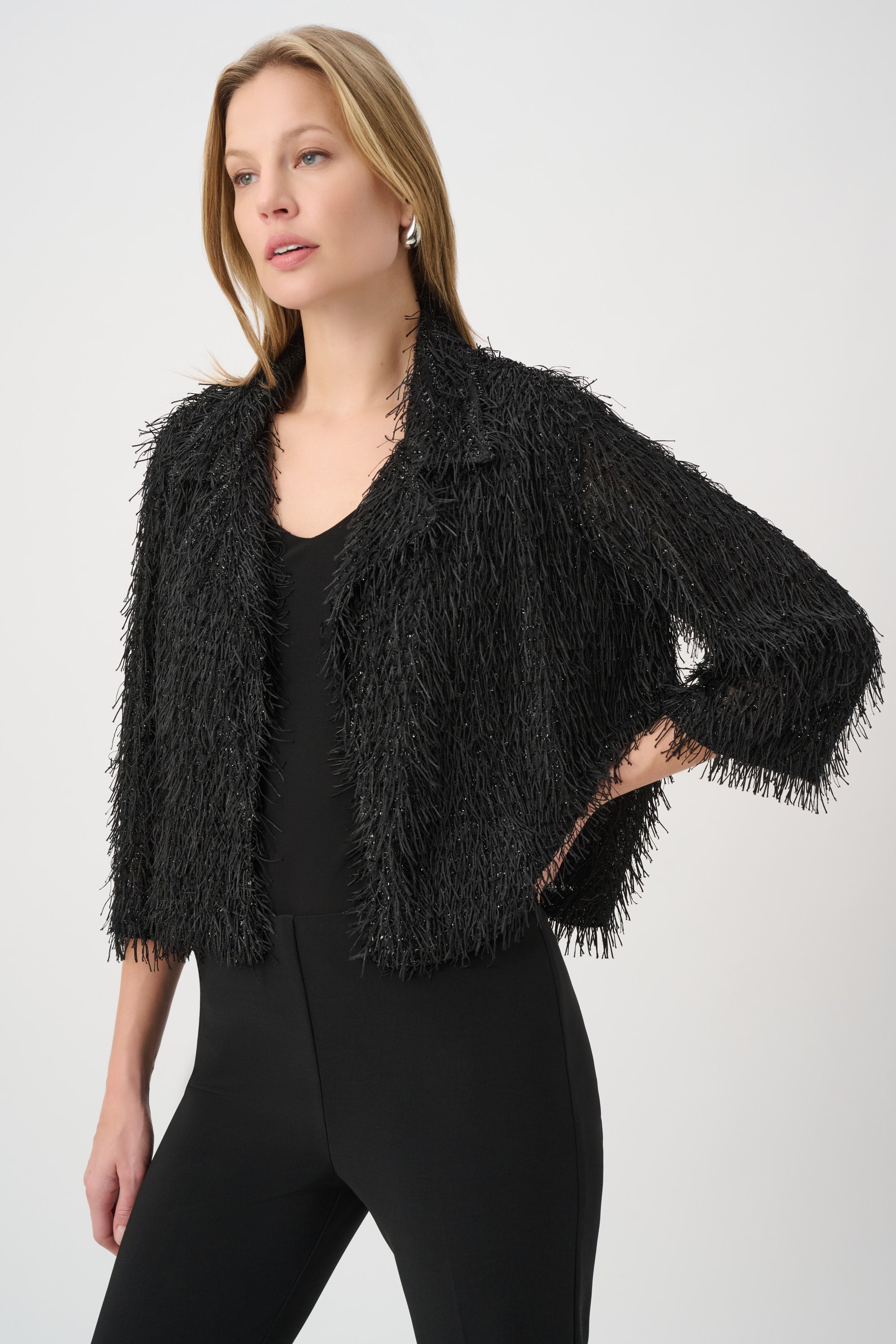 Eyelash Fringe Jacket