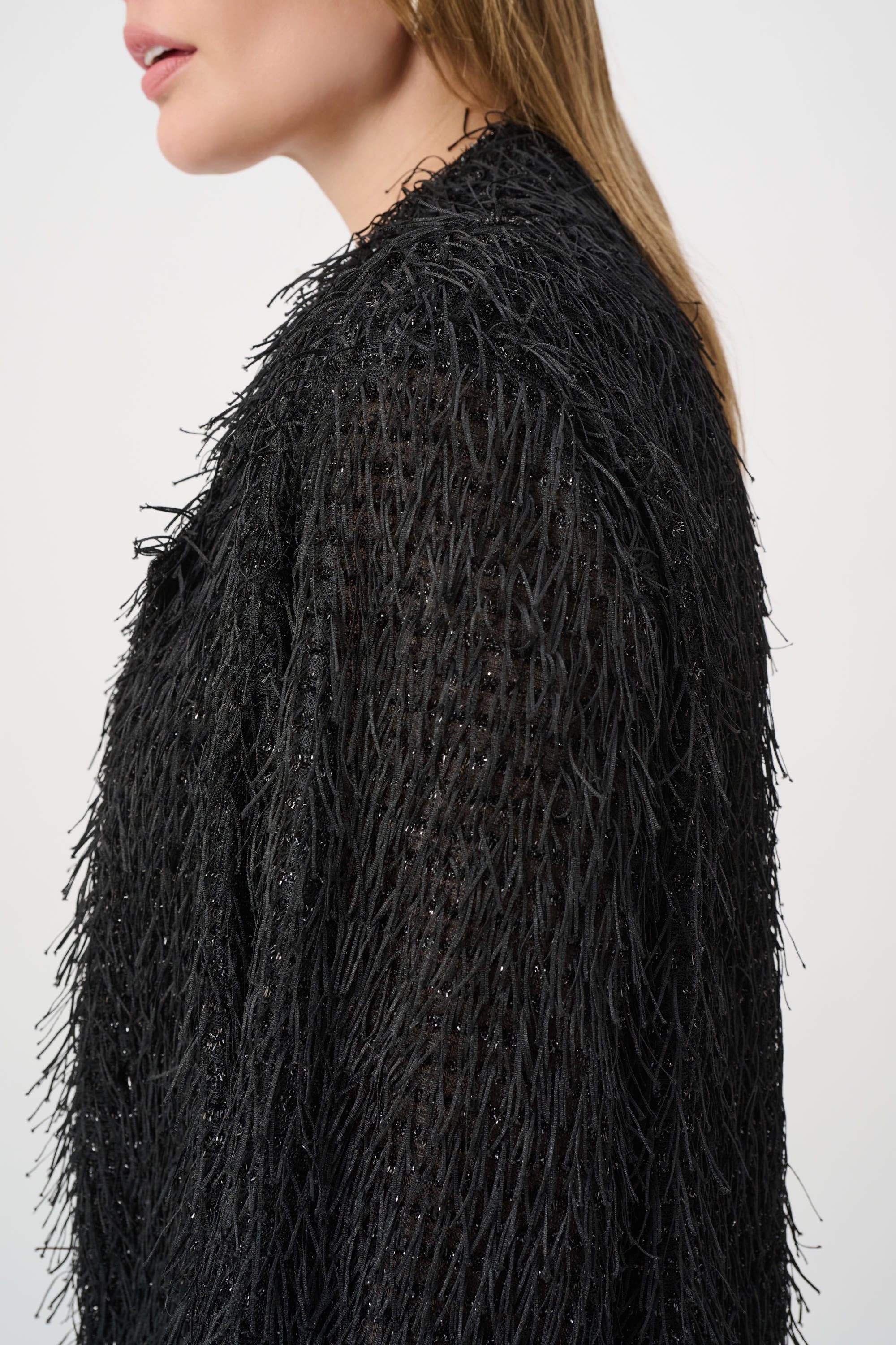Eyelash Fringe Jacket