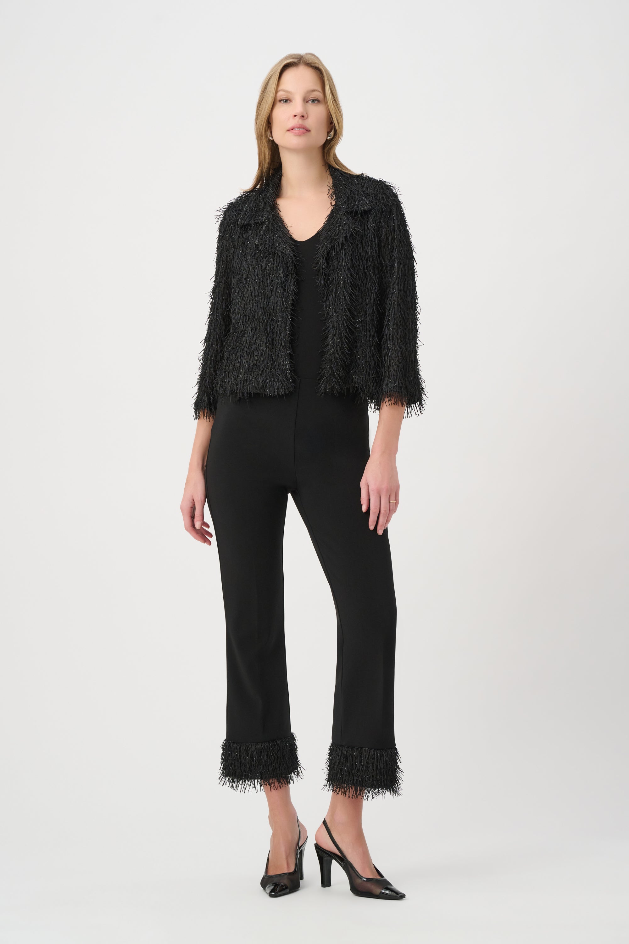 Eyelash Fringe Jacket