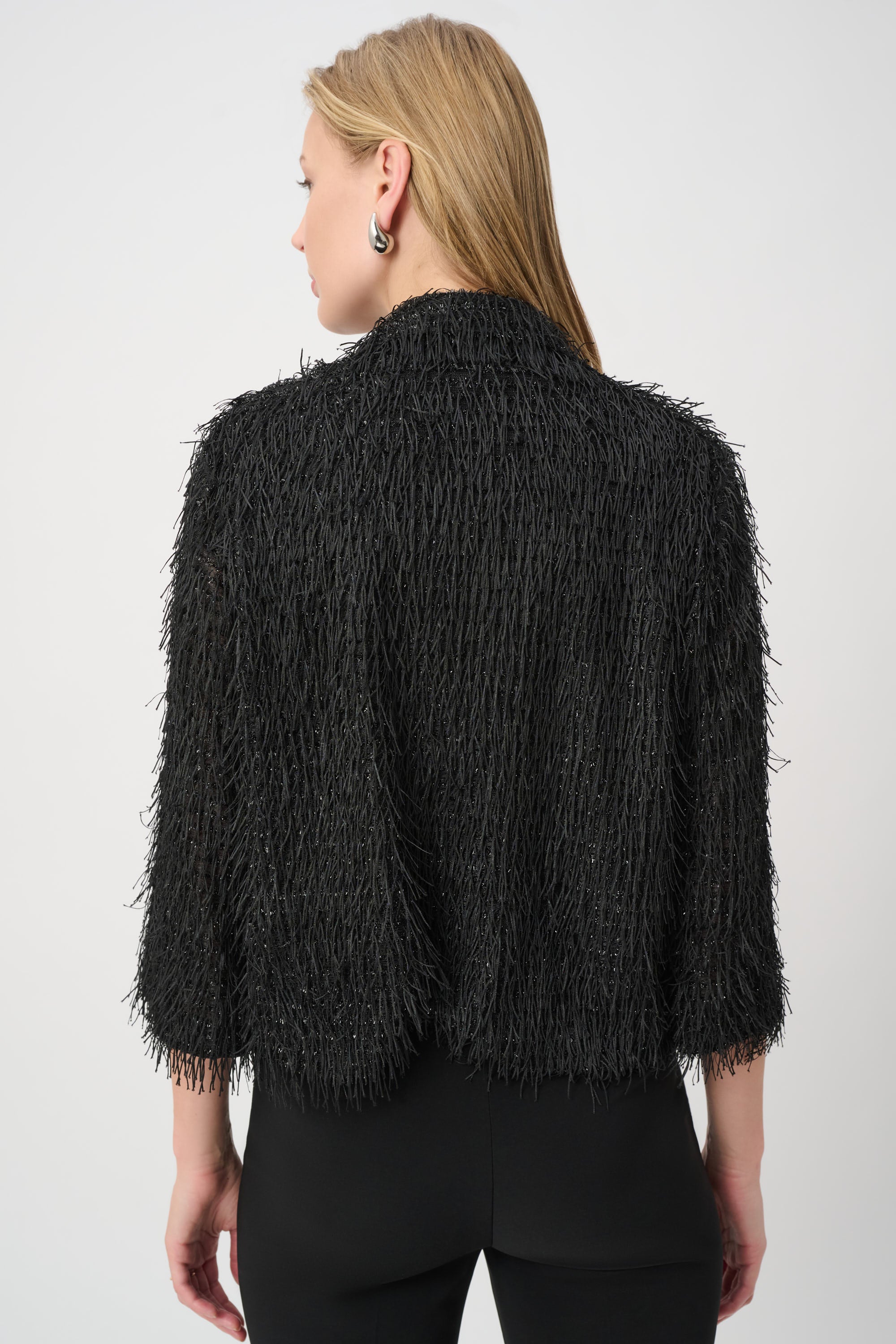 Eyelash Fringe Jacket