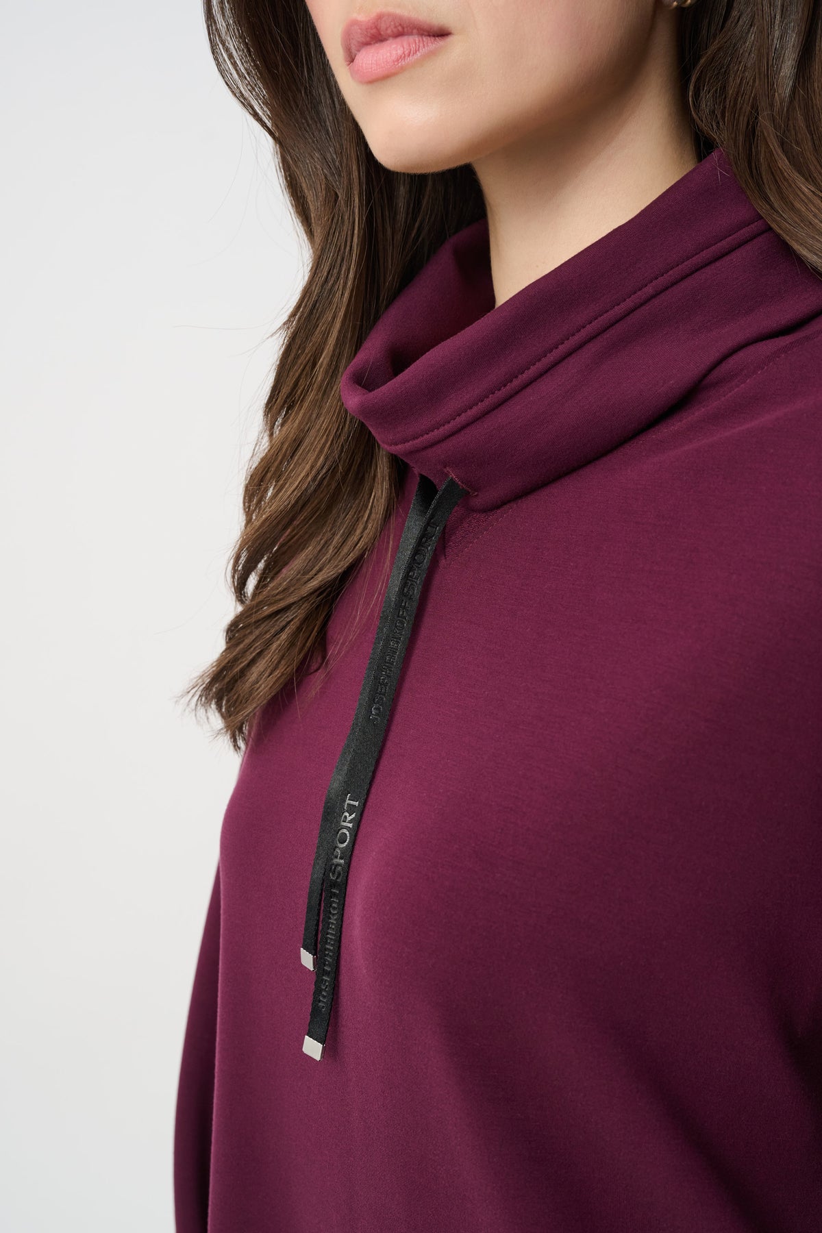 Cowl Neck Ponte Sheath