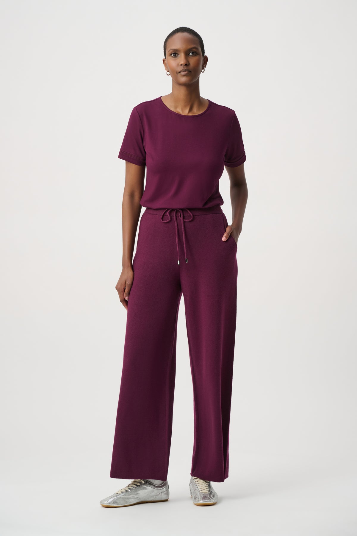 Wide Leg Knit Pant
