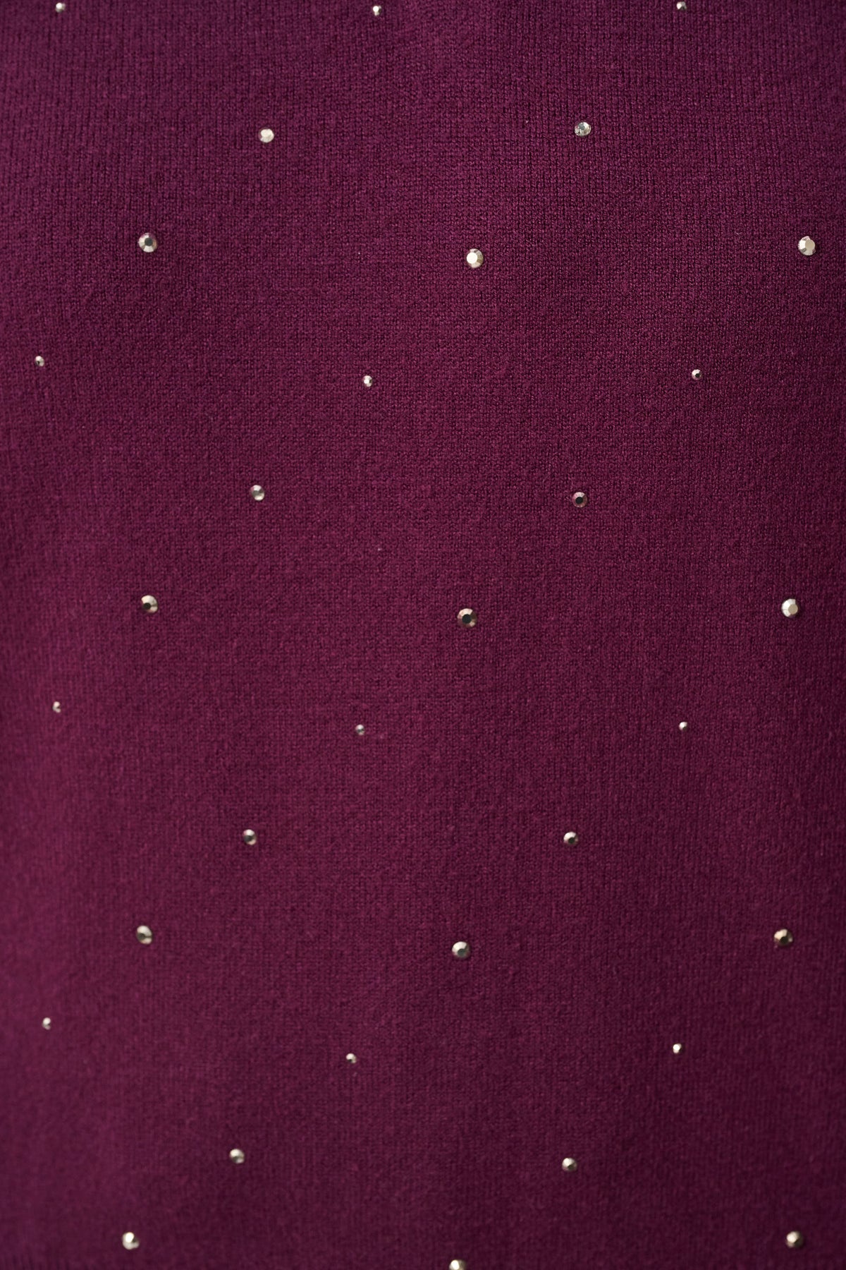 Hooded Stud Knit Top