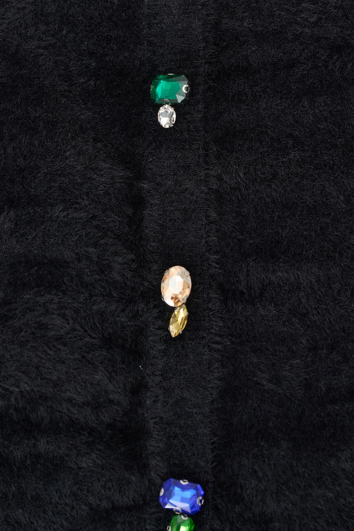 Eyelash Knit Snap Front Cardigan