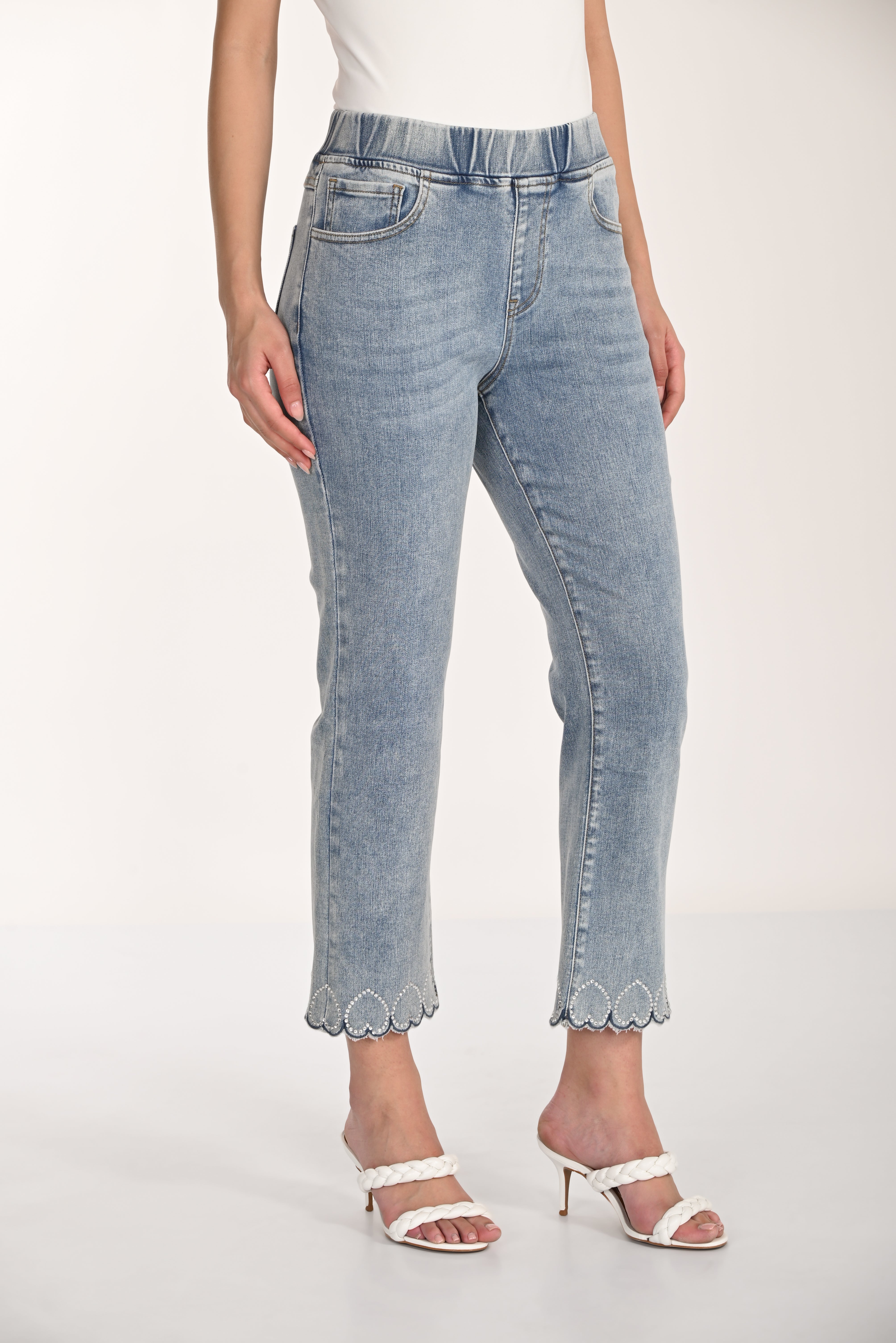 Relax Fit Vintage Wash Ankle Jean