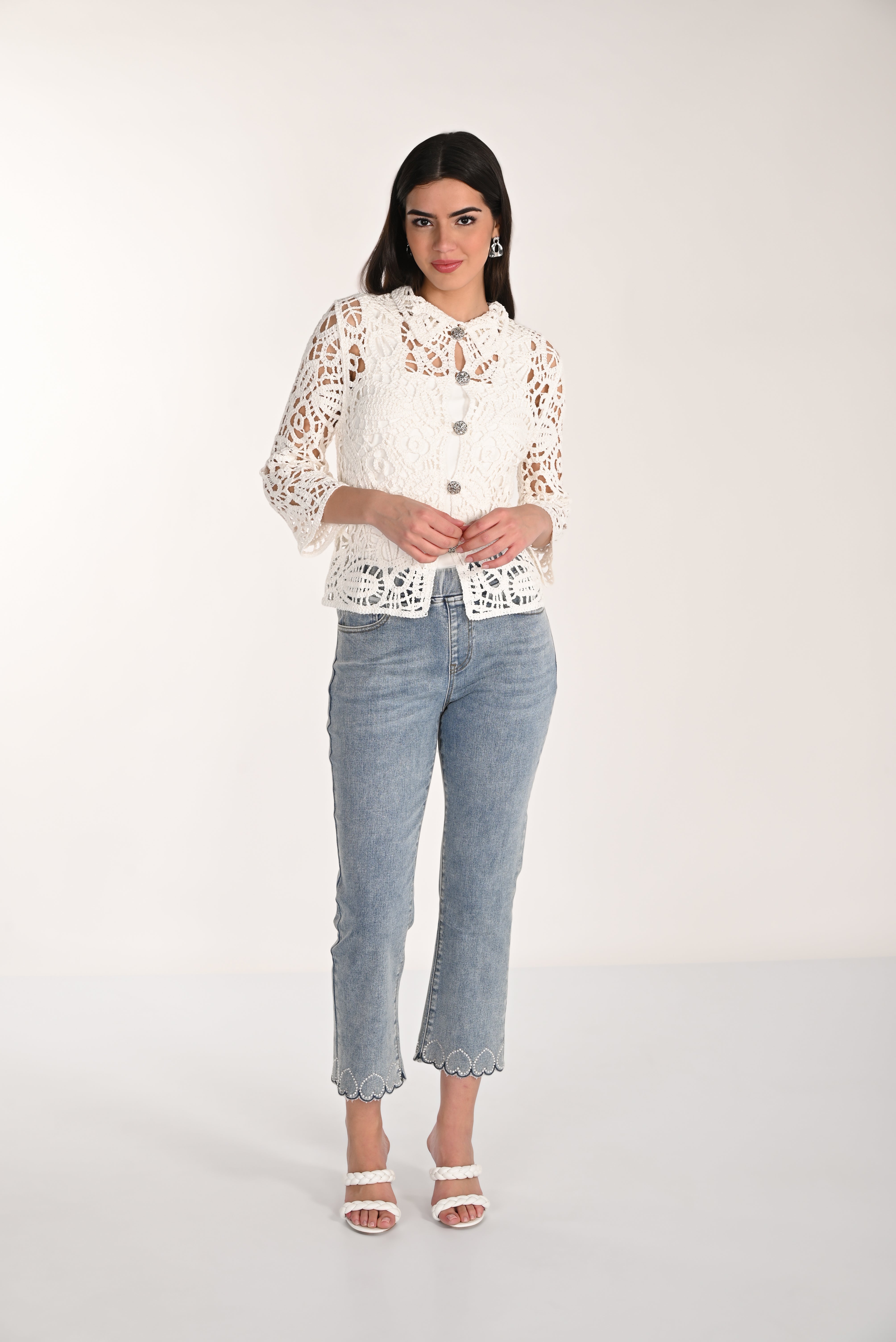 Relax Fit Vintage Wash Ankle Jean