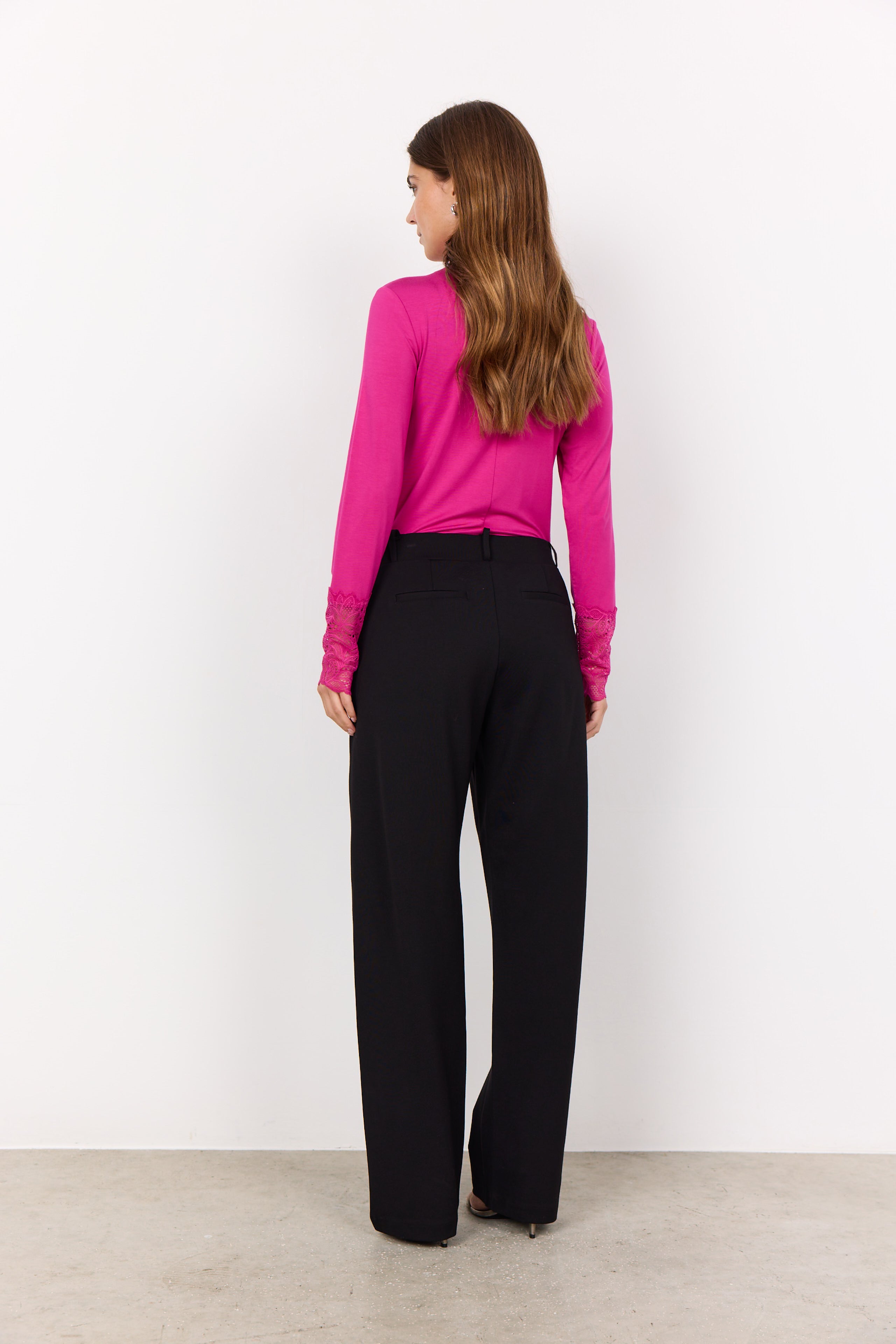 Scuba Knit Straight Leg Pant