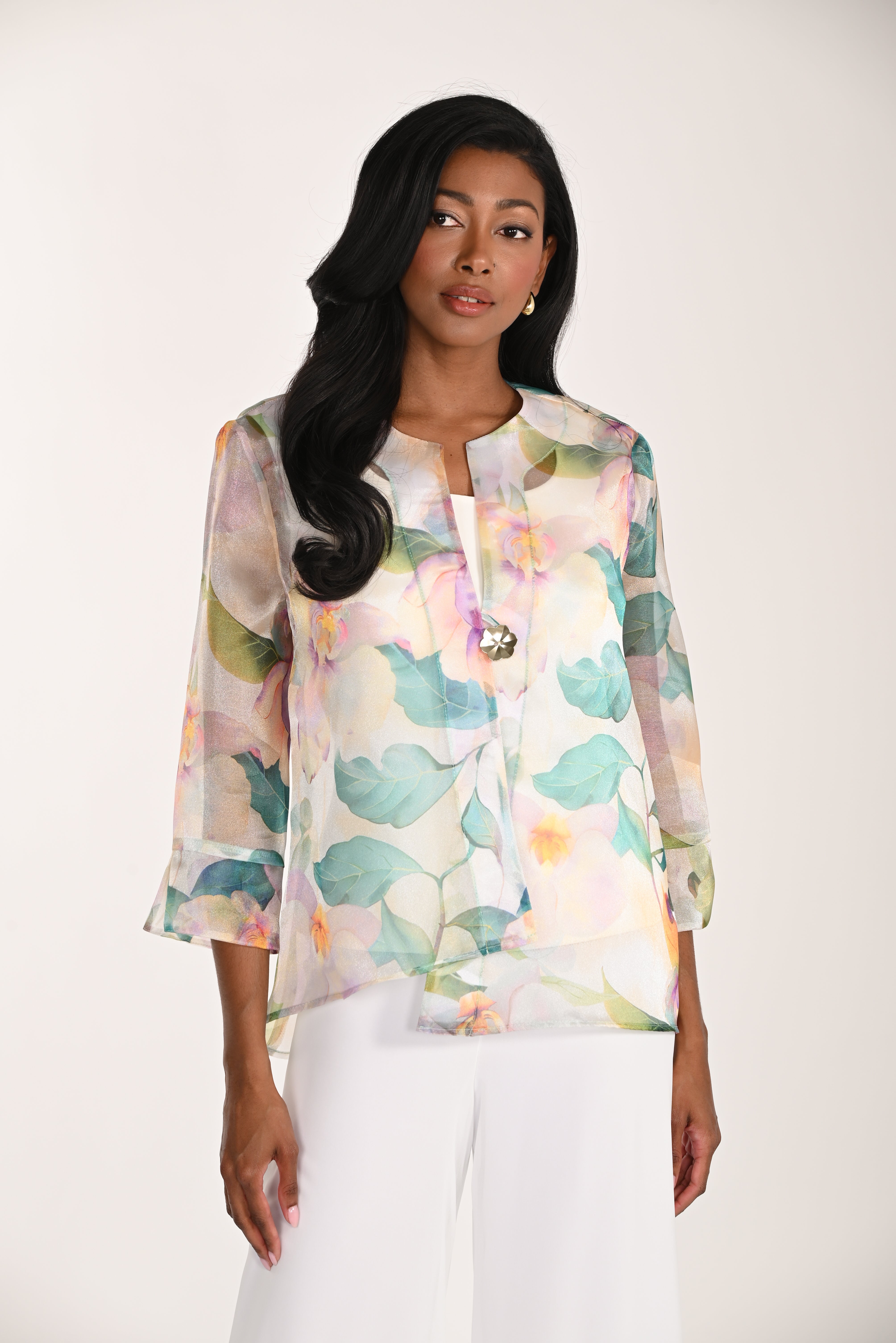 Floral Organza Jacket