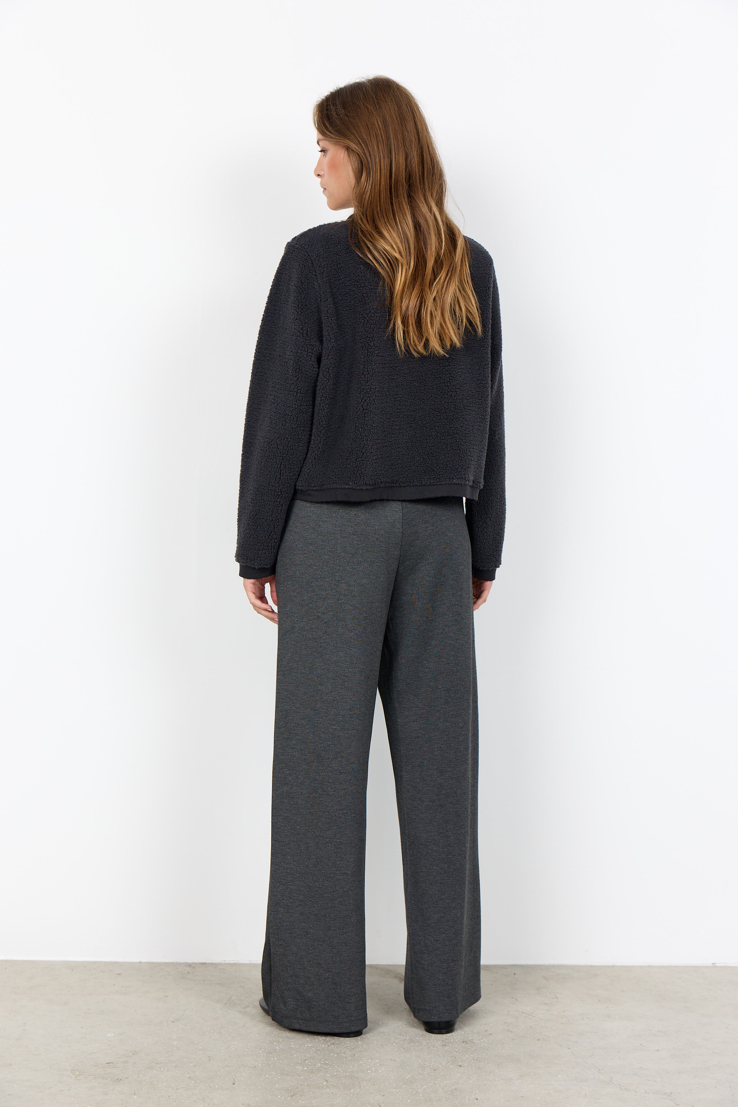 Sherpa Button Front Cardigan