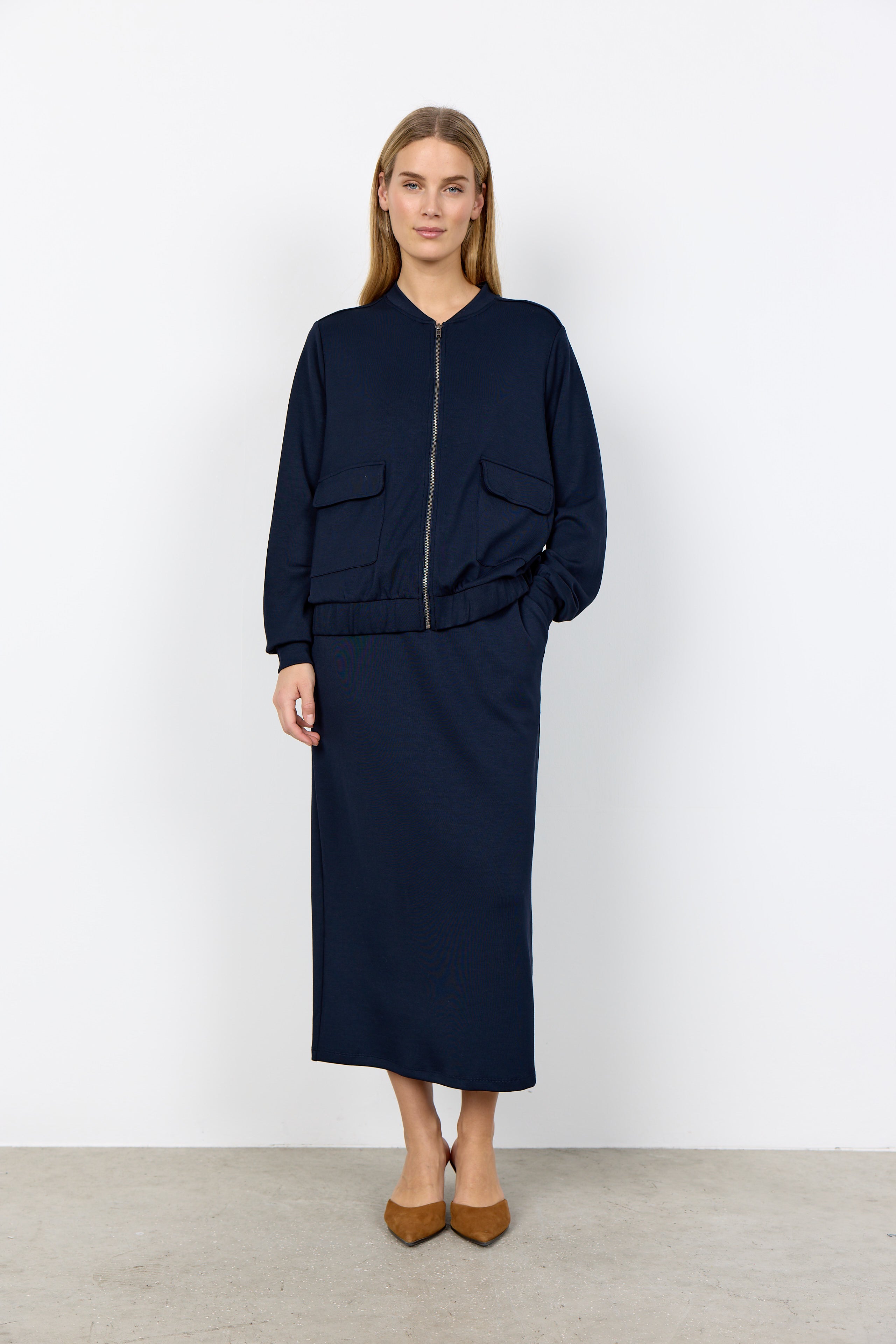 Bomber Jersey Jacket