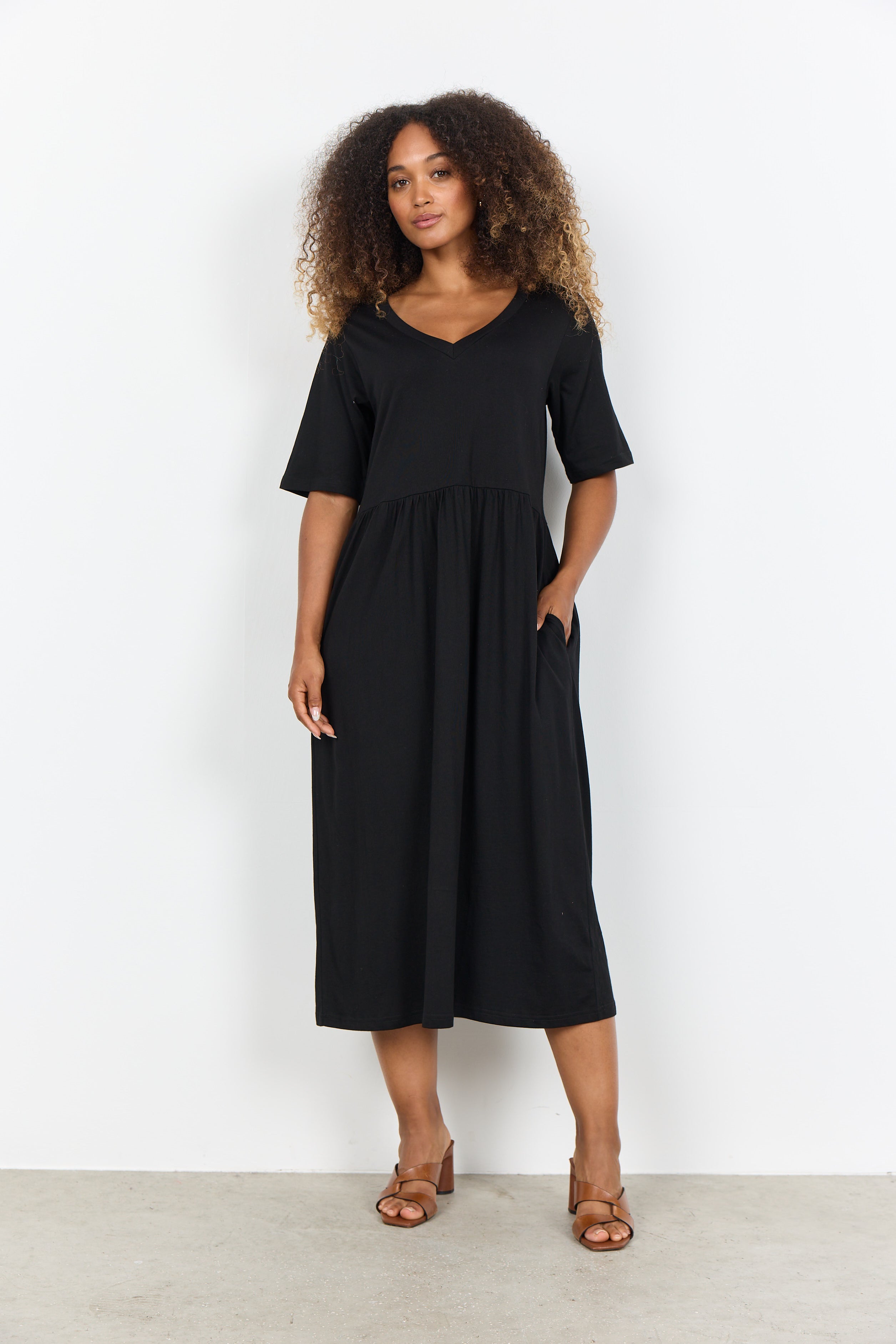 Cotton Jersey Midi
