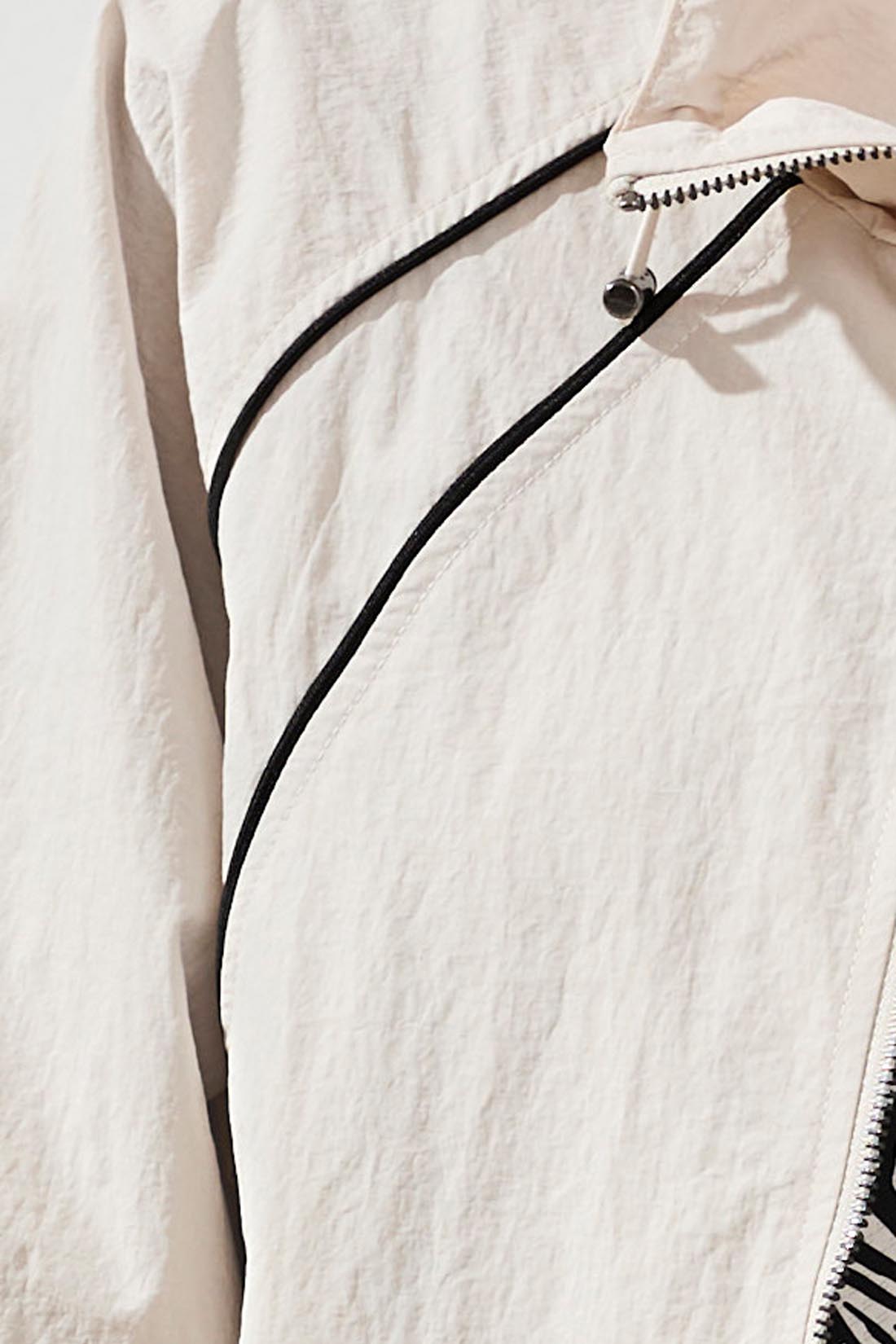 Zip Front High Neck Jacket