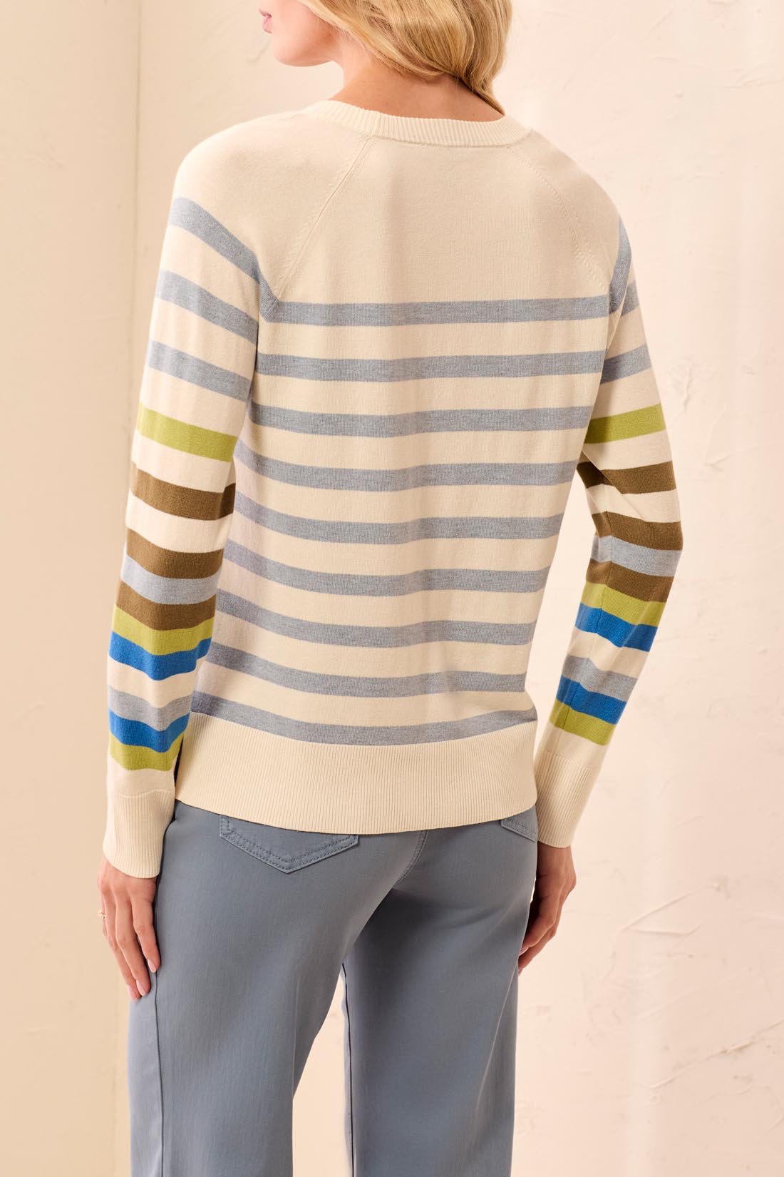 Stripe Long Sleeve Sweater