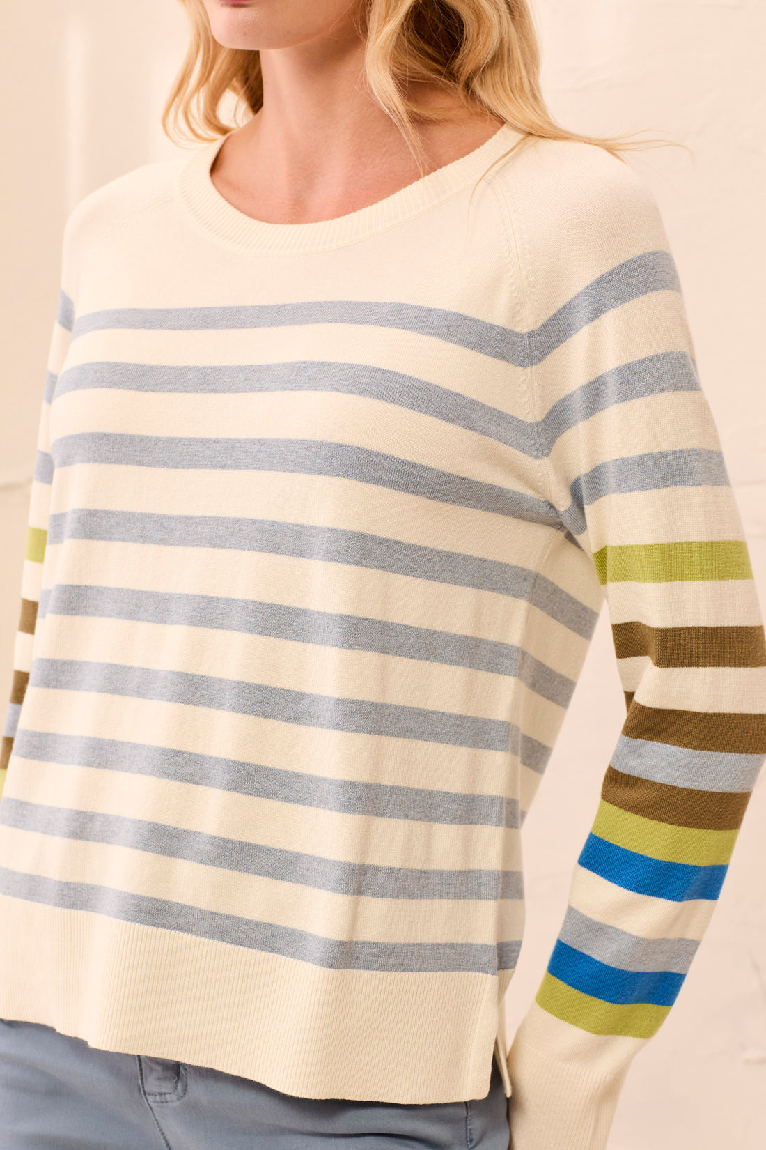 Stripe Long Sleeve Sweater