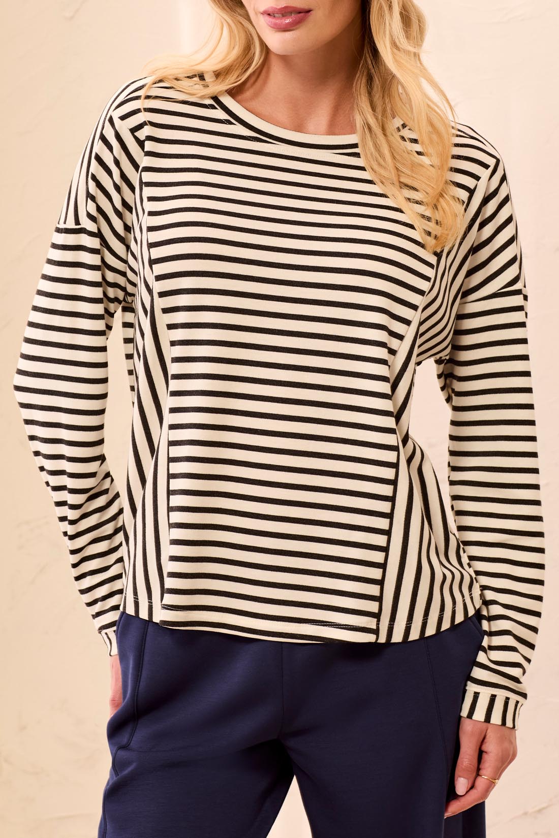 Stripe Panel Top