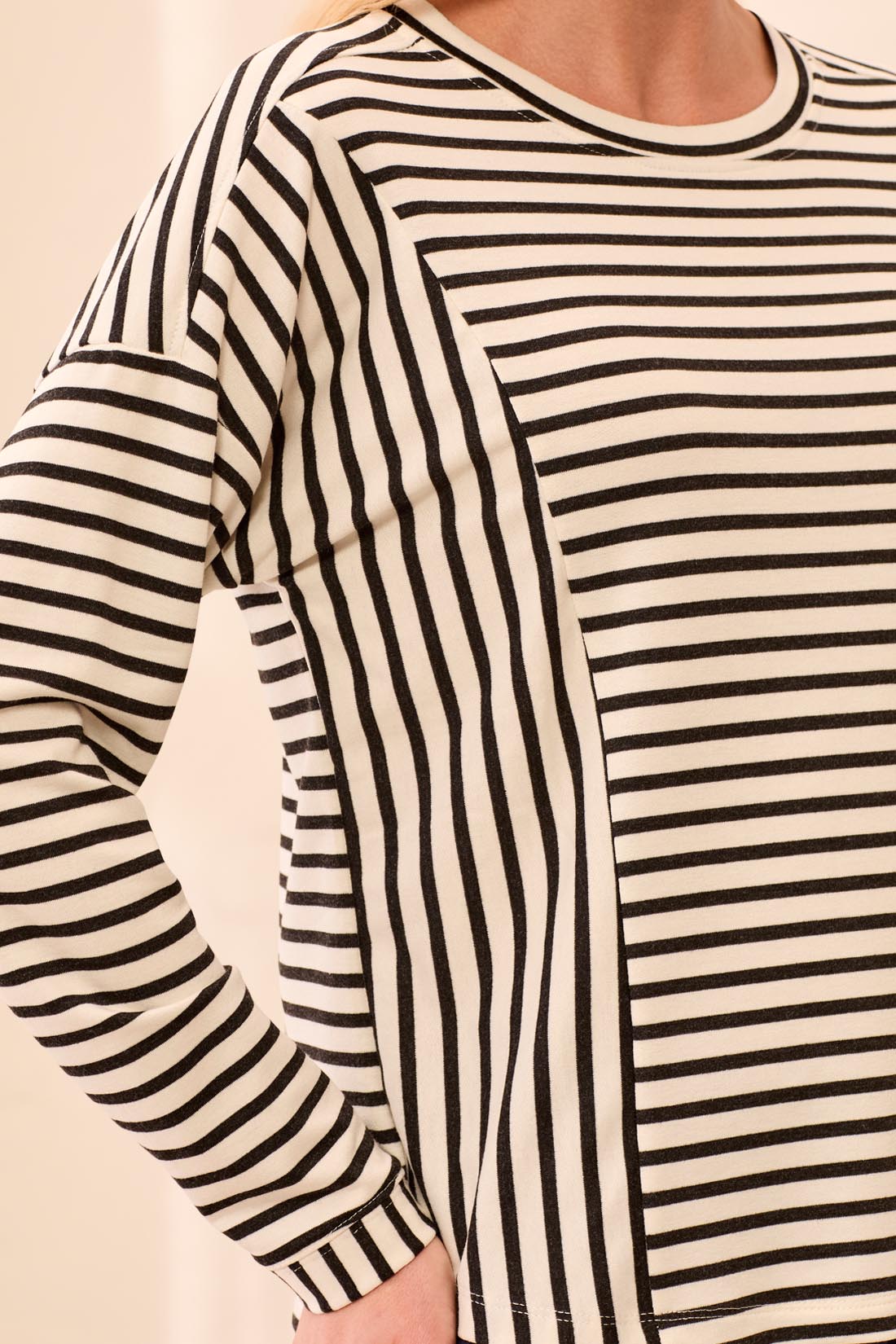 Stripe Panel Top