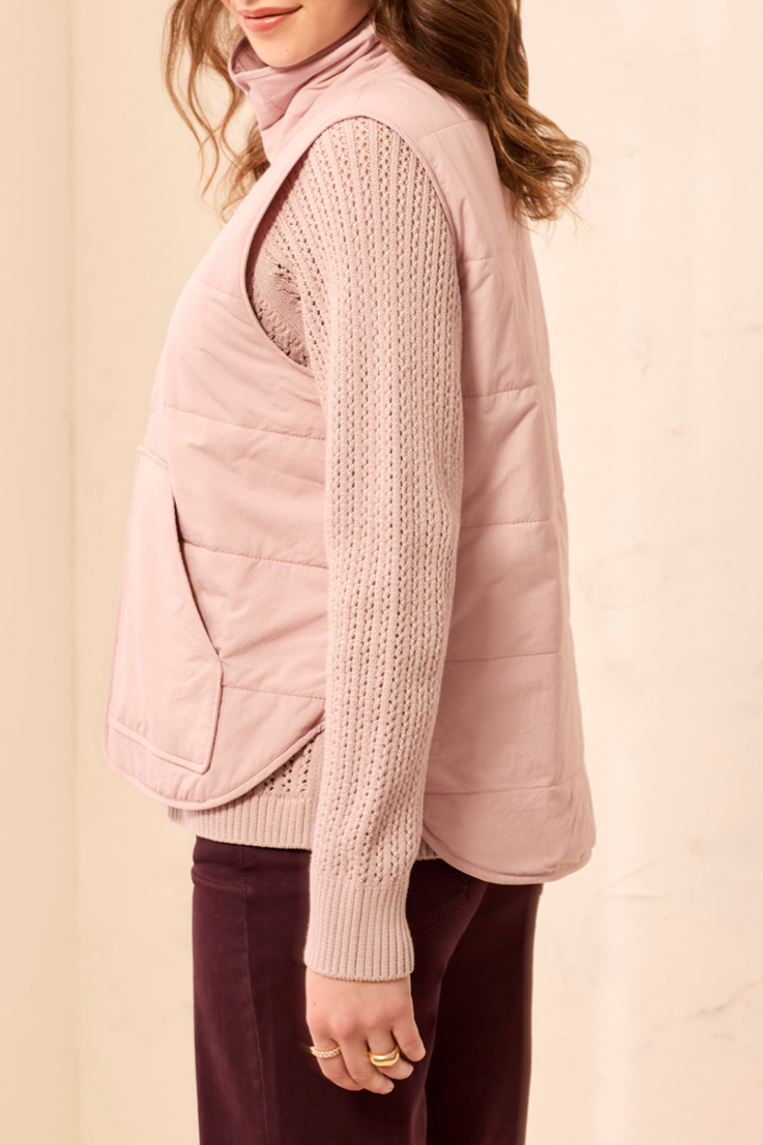Zip Front Packable Vest