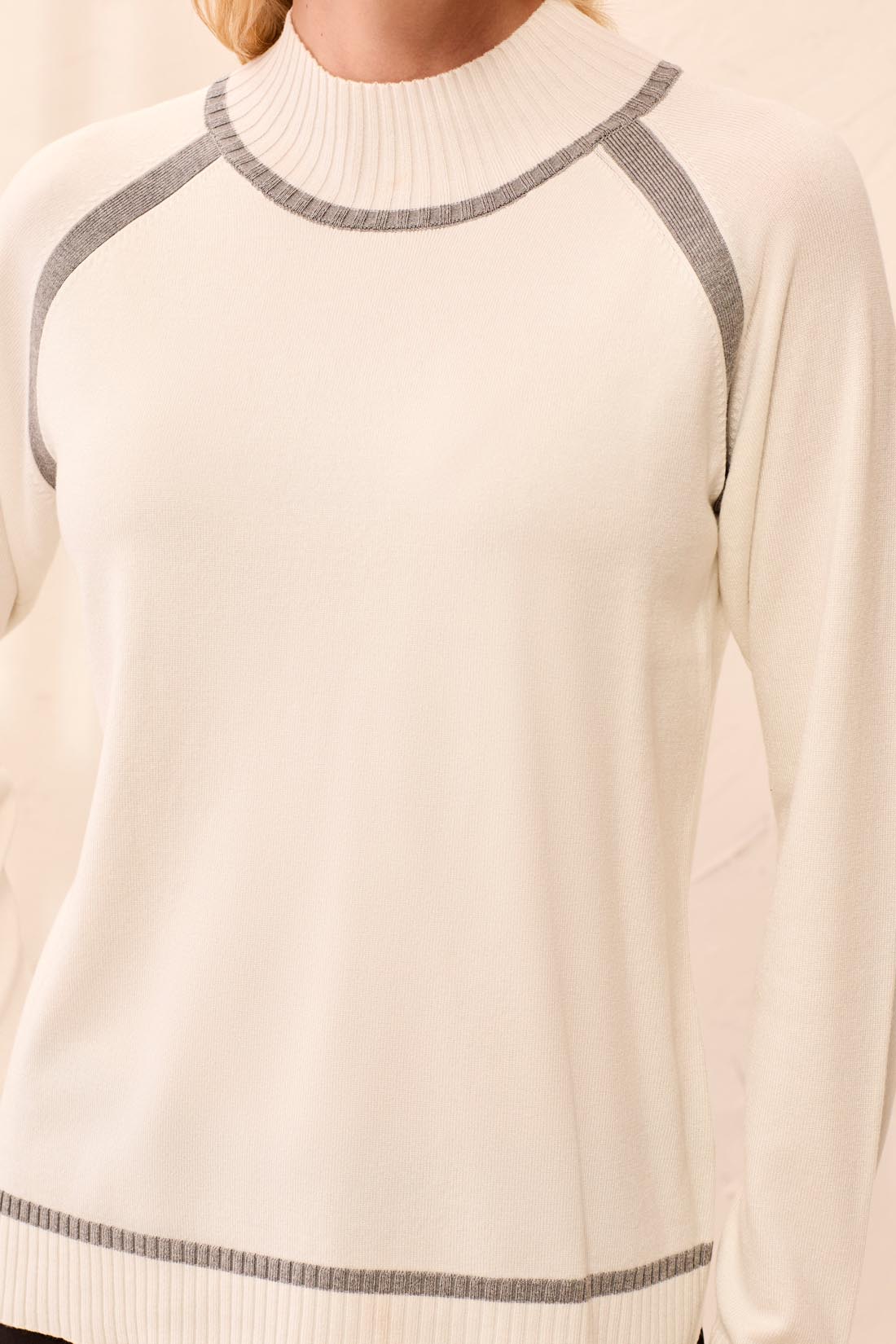 Mock Neck Sweater