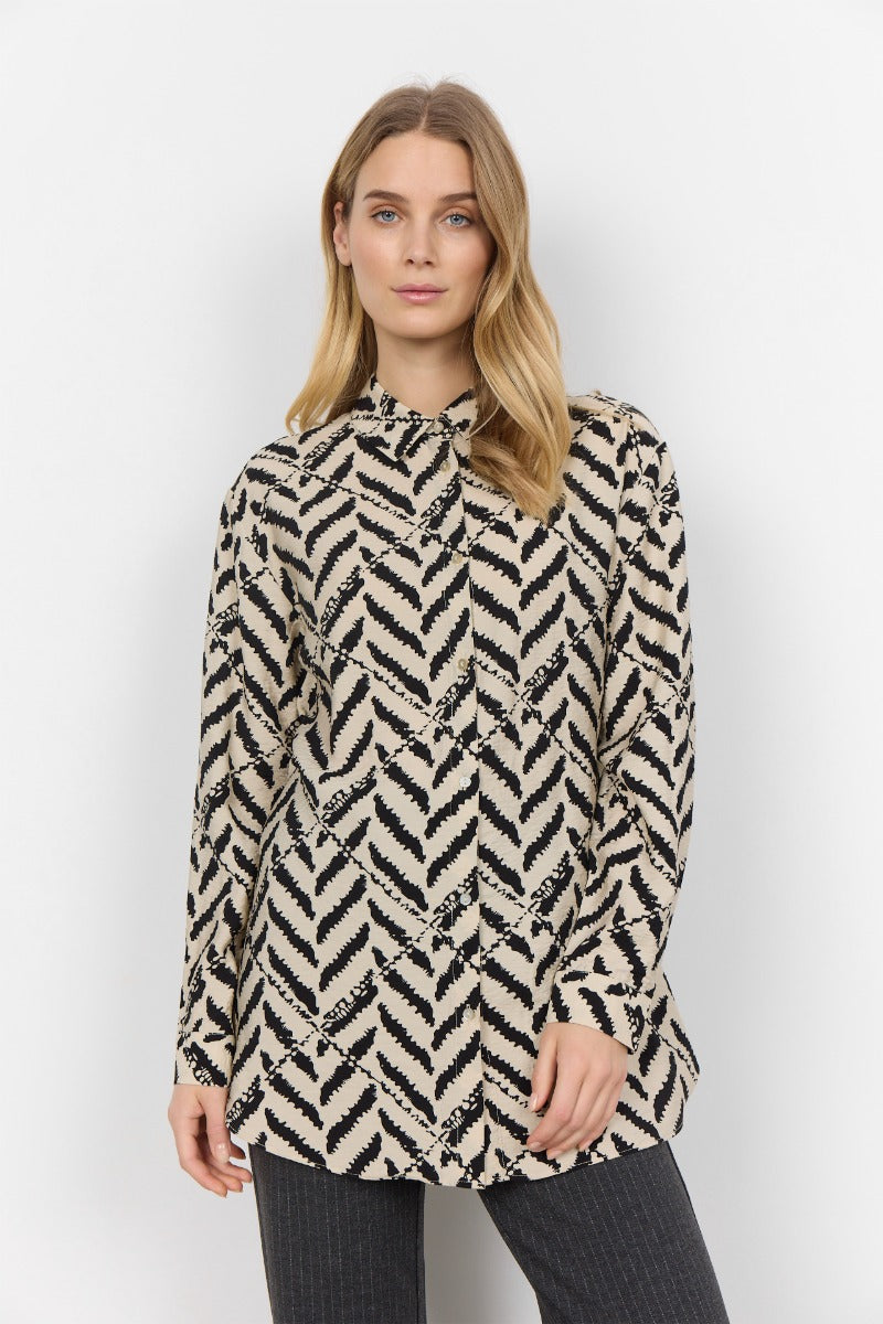 Chevron Print Shirt