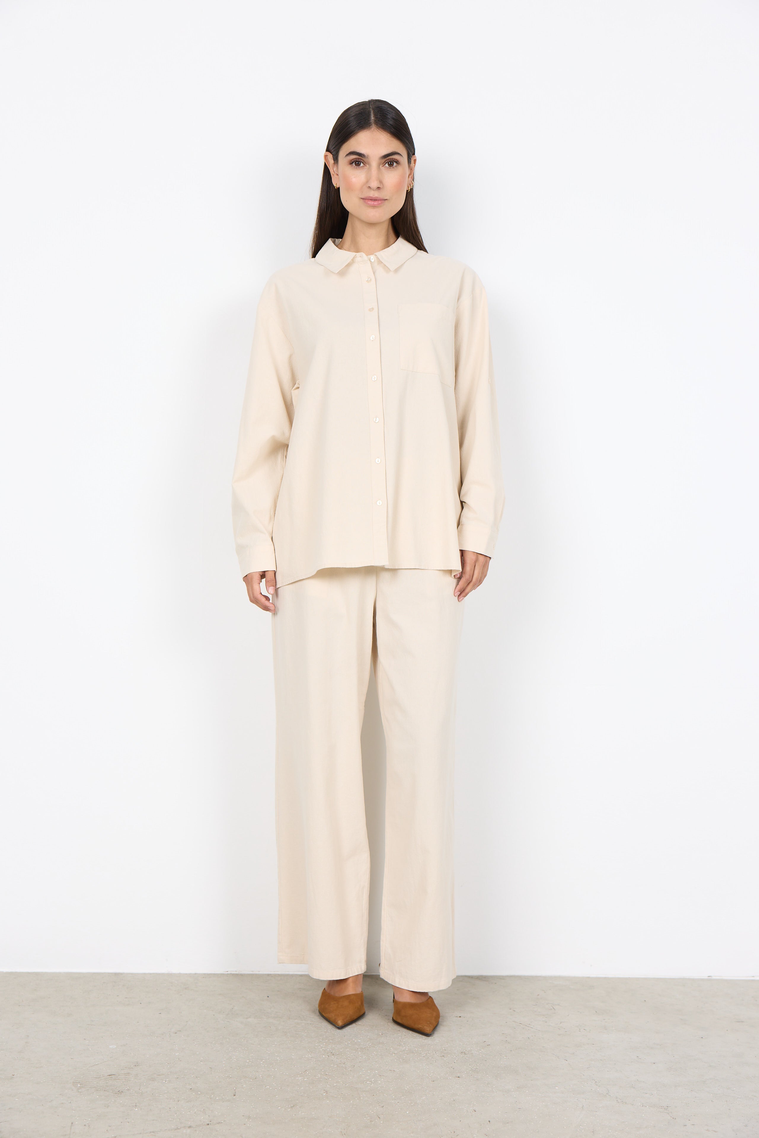 Textured Cotton Shirt