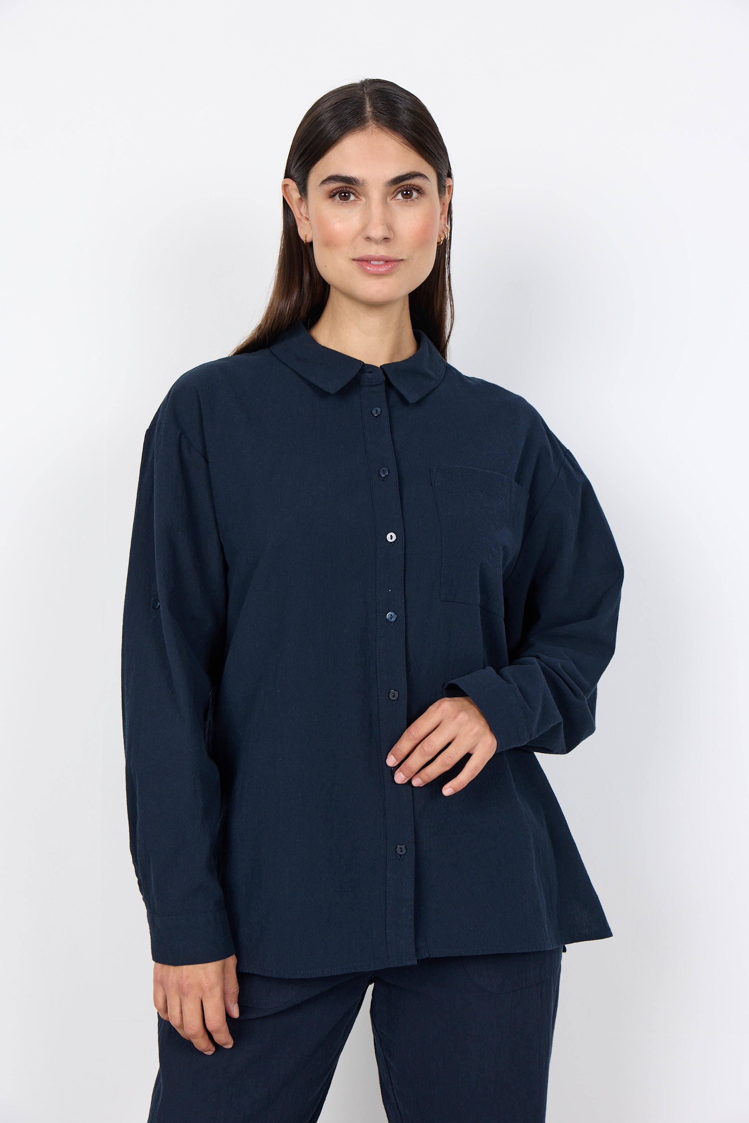 Textured Cotton Shirt