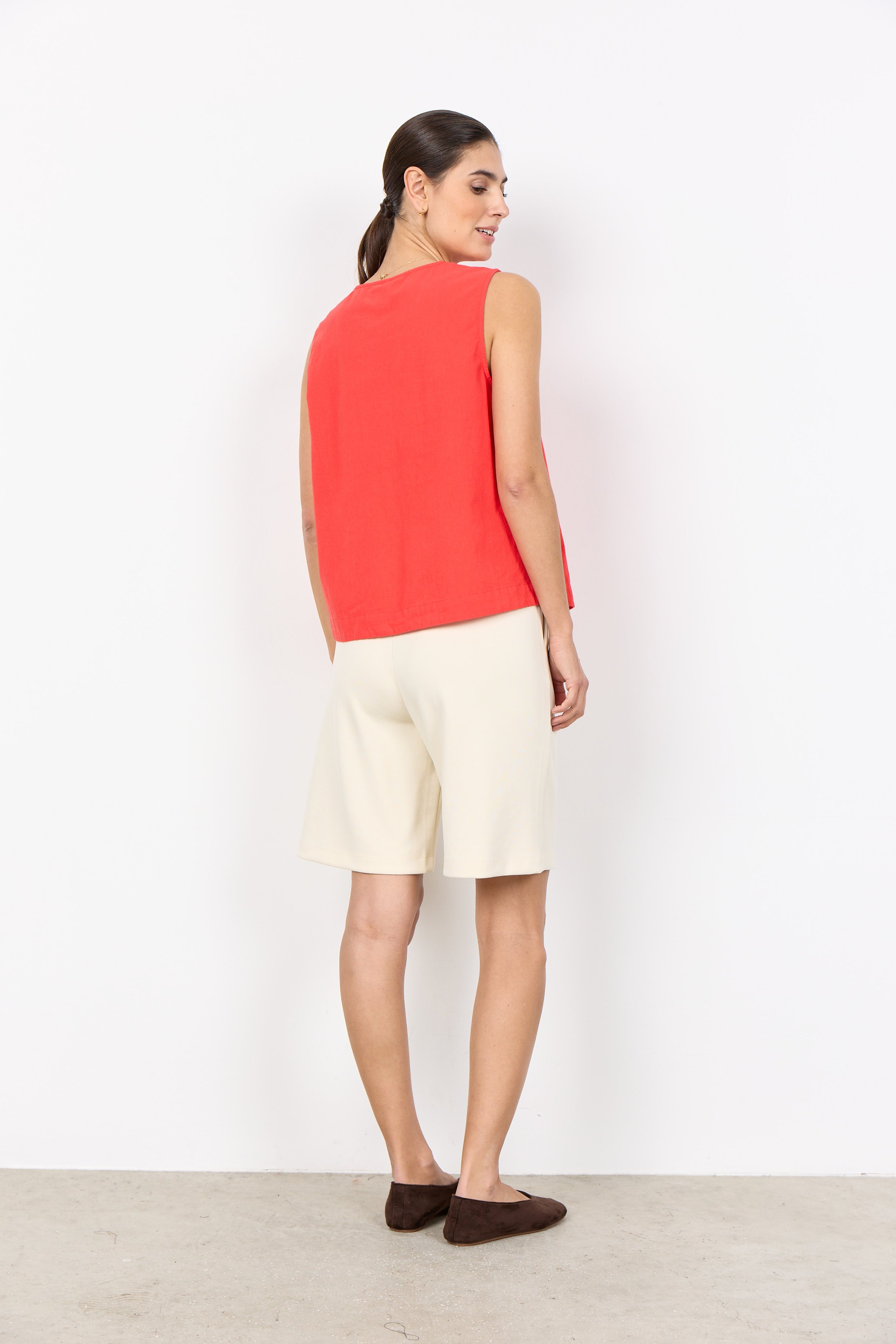 Sleeveless Cotton Top