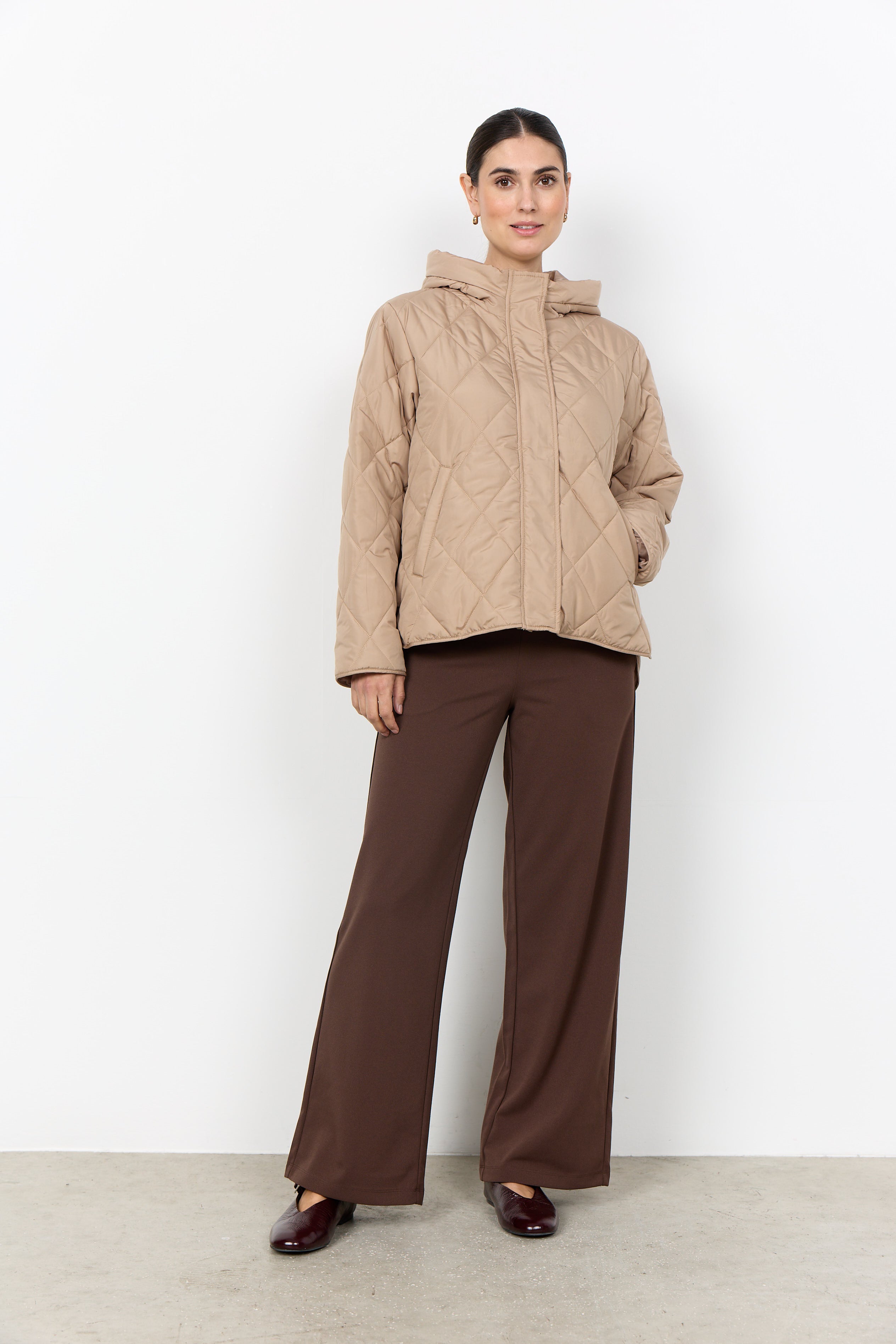 Quilted Hooded Jacket