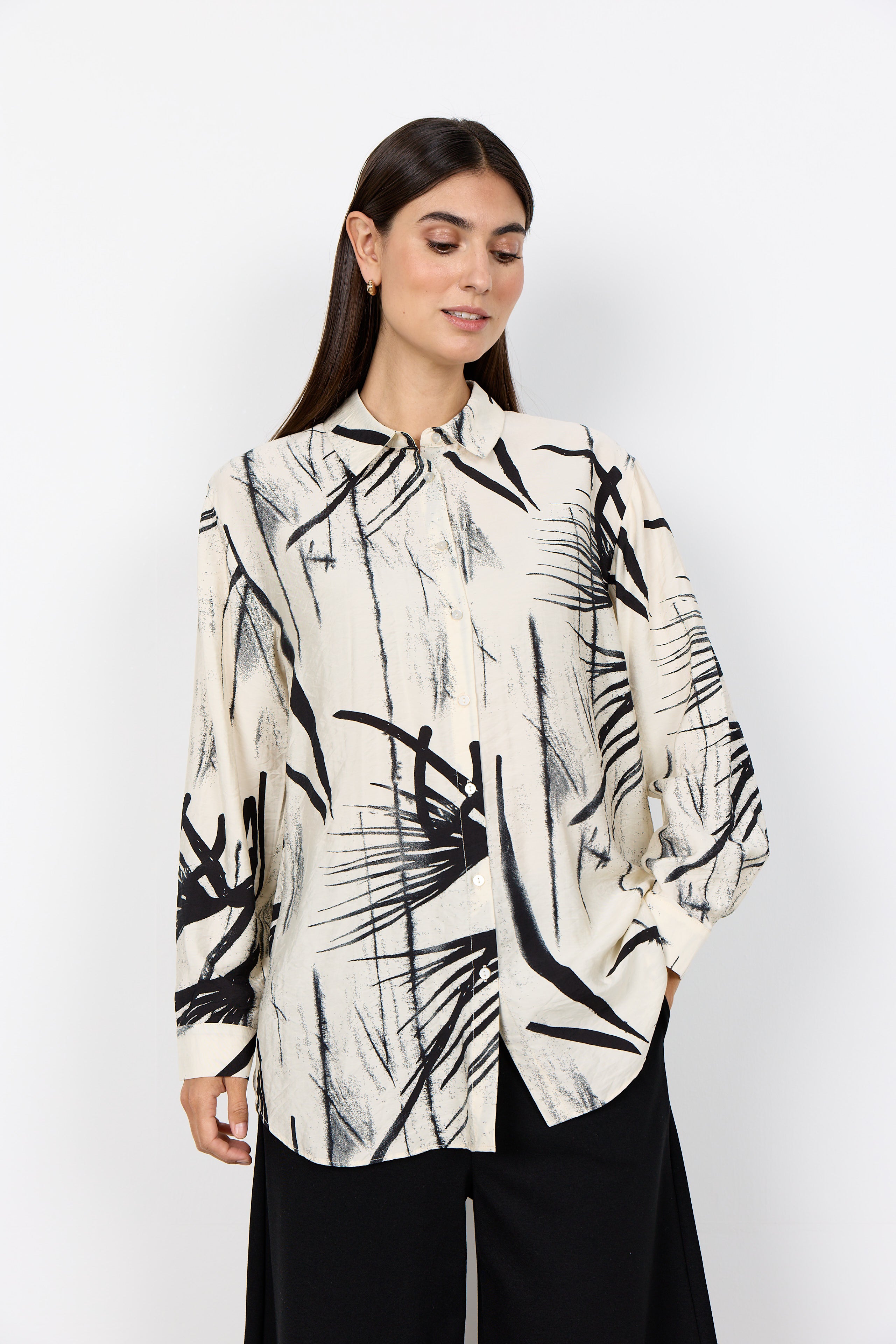 Abstract Print Shirt