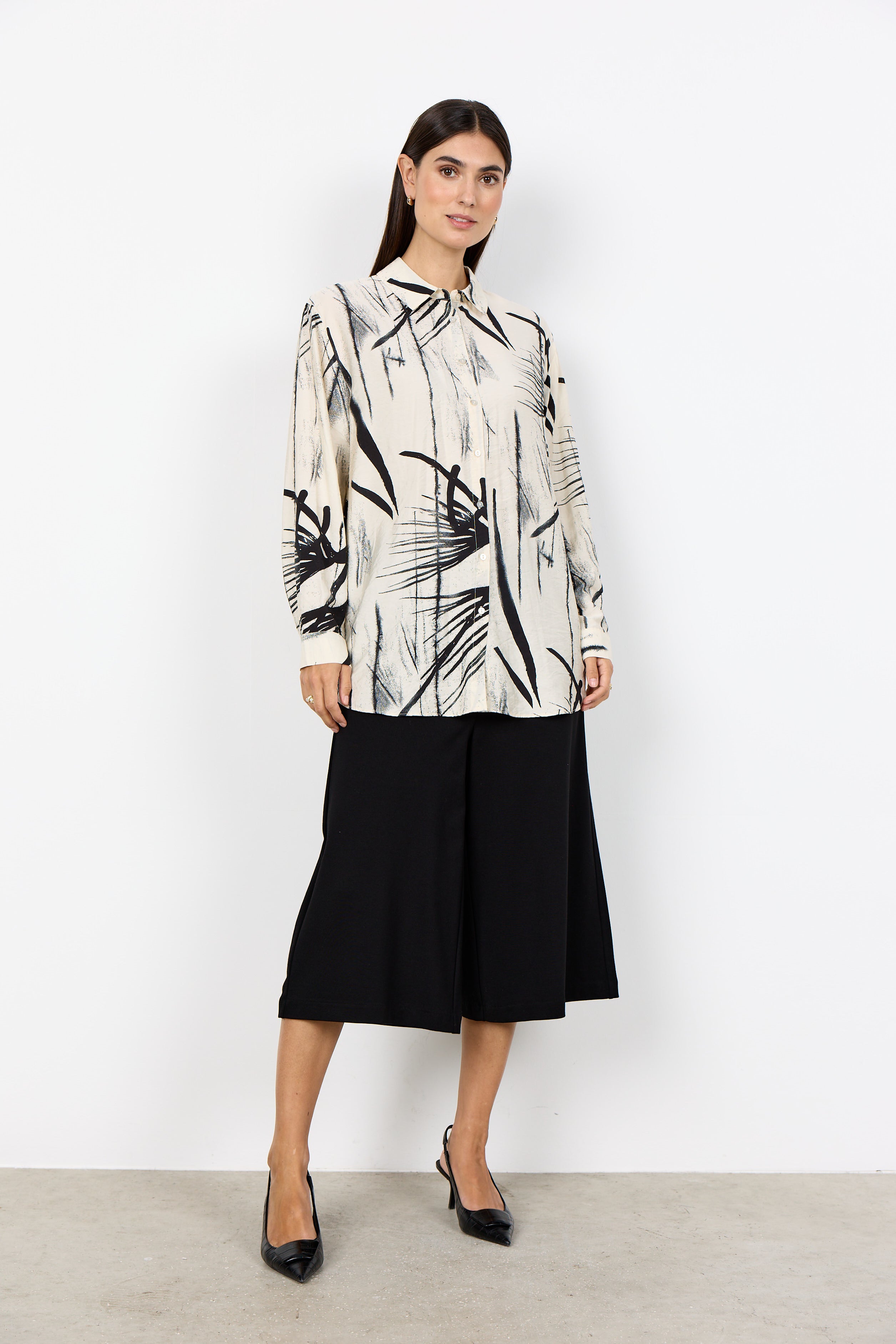 Abstract Print Shirt