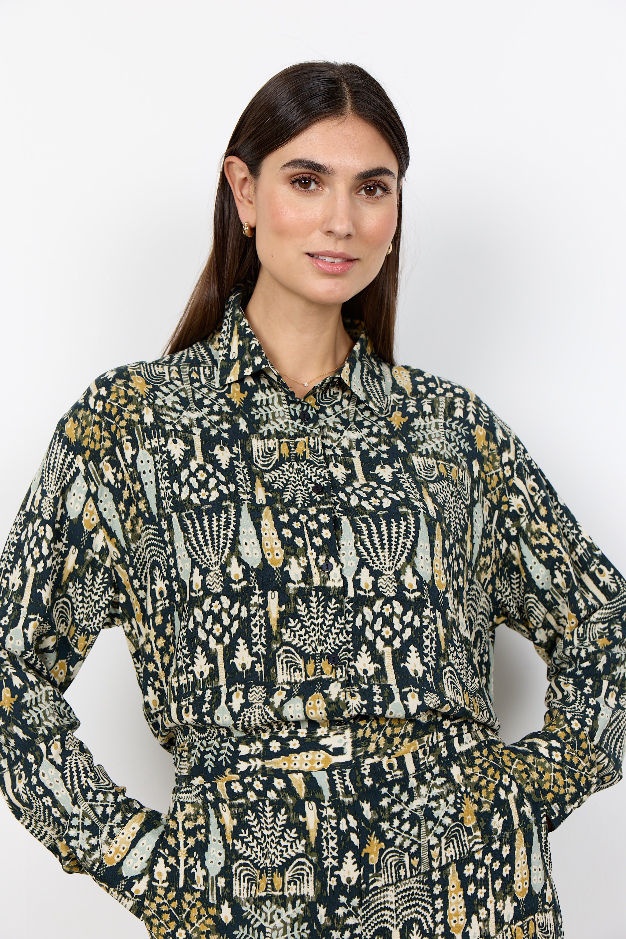 Floral Print Shirt