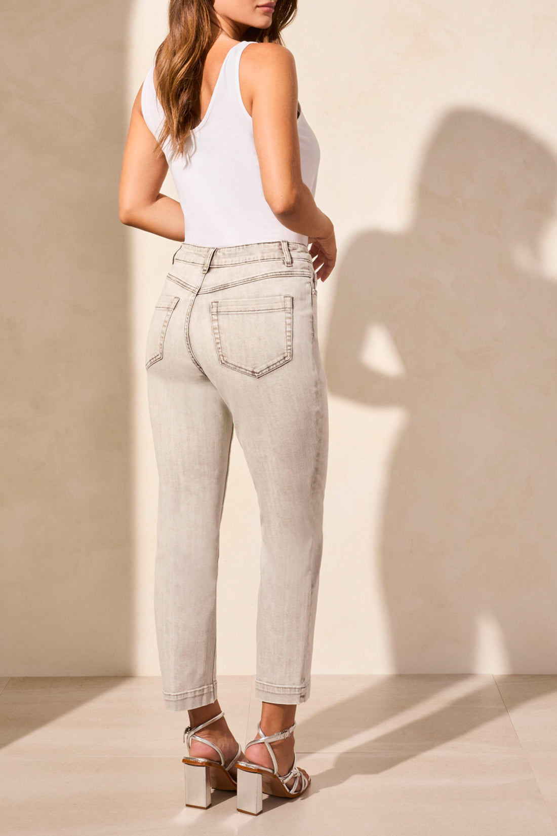 Crop Pullon Jeans