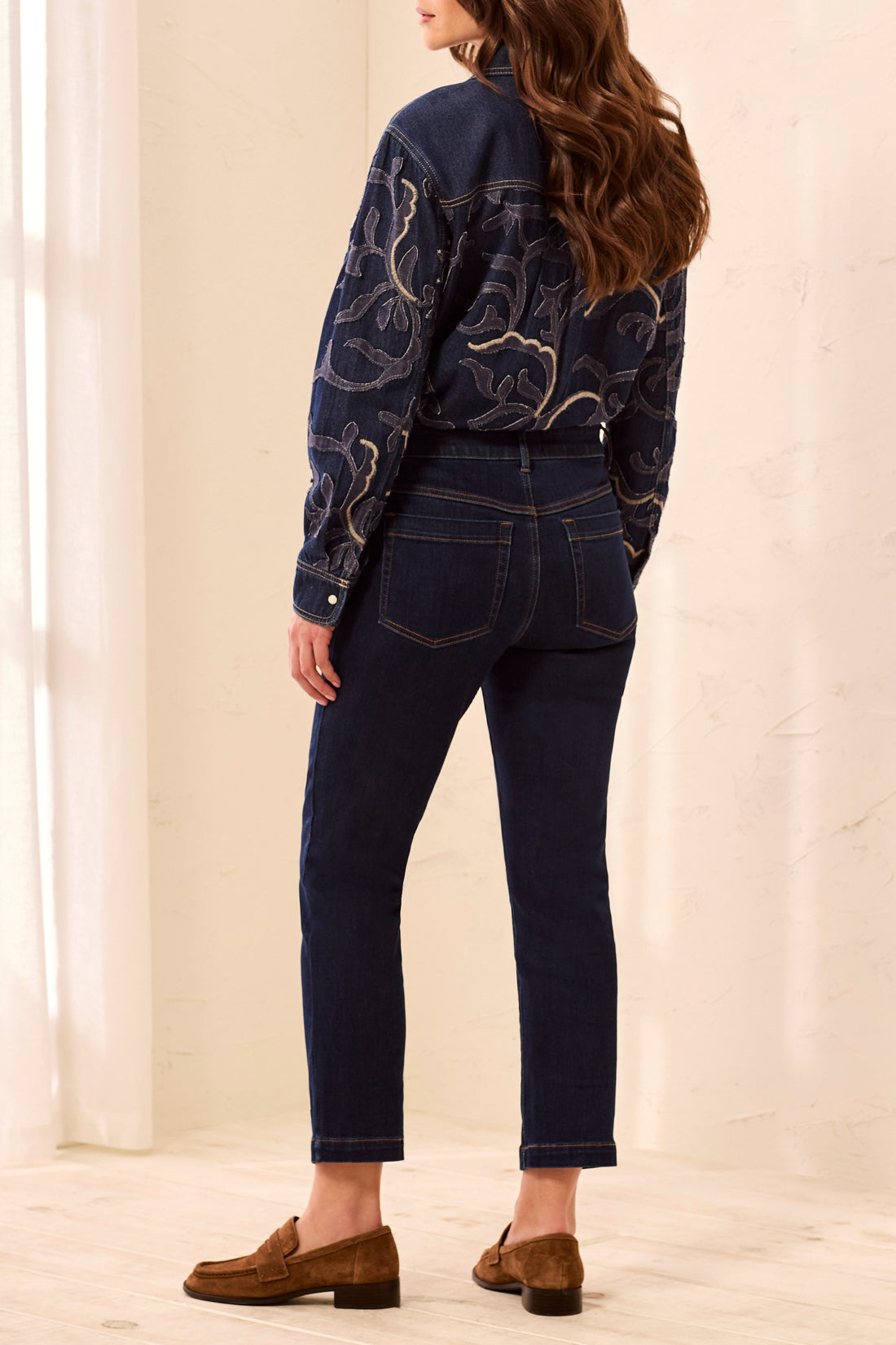 Slim Leg Boundless Stretch Ankle Jeans