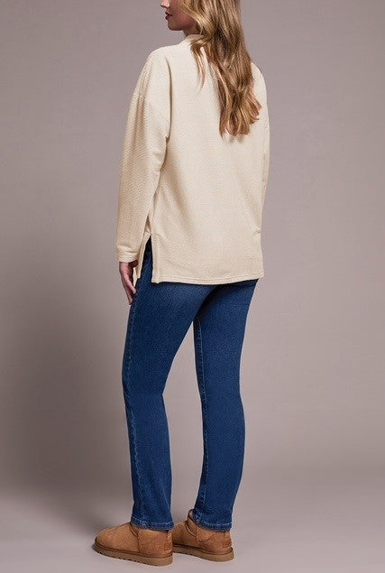 Funnel Neck Top