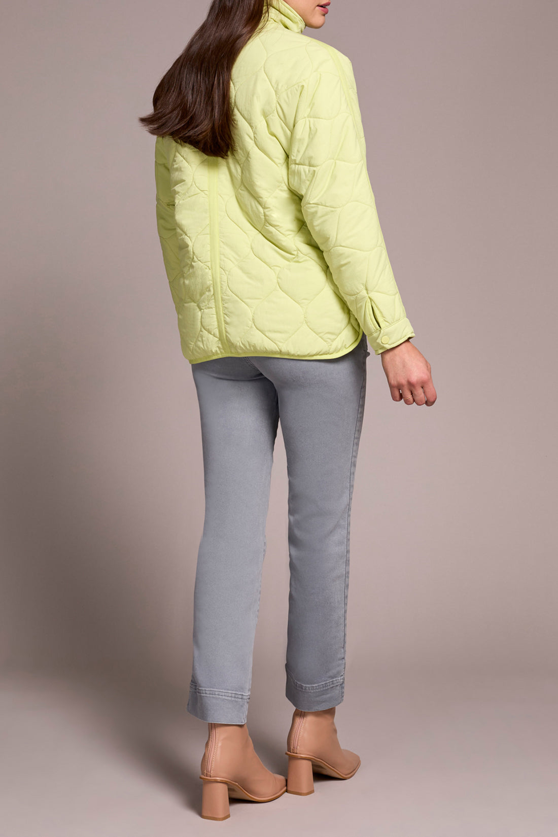 Puffer Zip Front Jacket