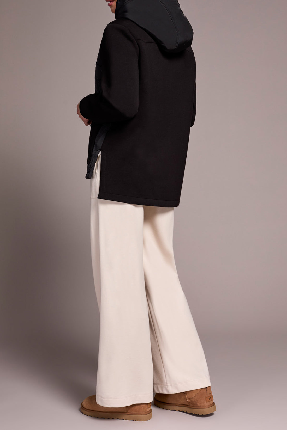 Zip Front Hooded Quilt Jacket