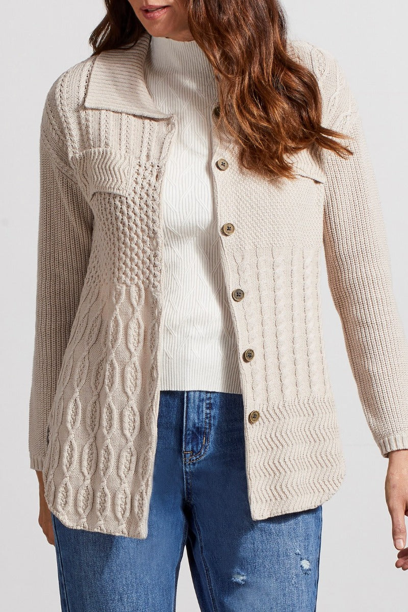 Cable Knit Shacket