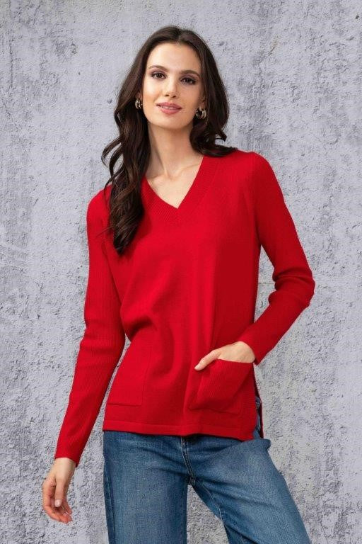 V-Neck Pullover