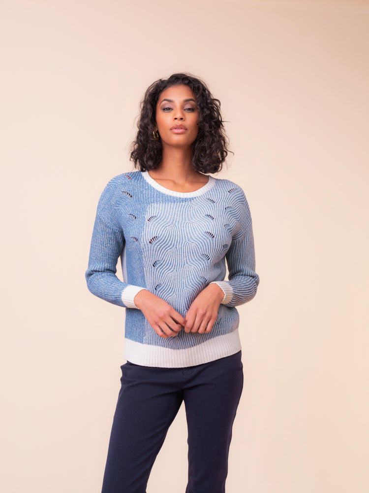 Cotton Cable Knit Sweater