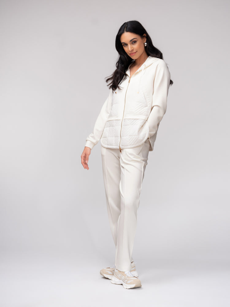 Zip Front Hooded Jacket