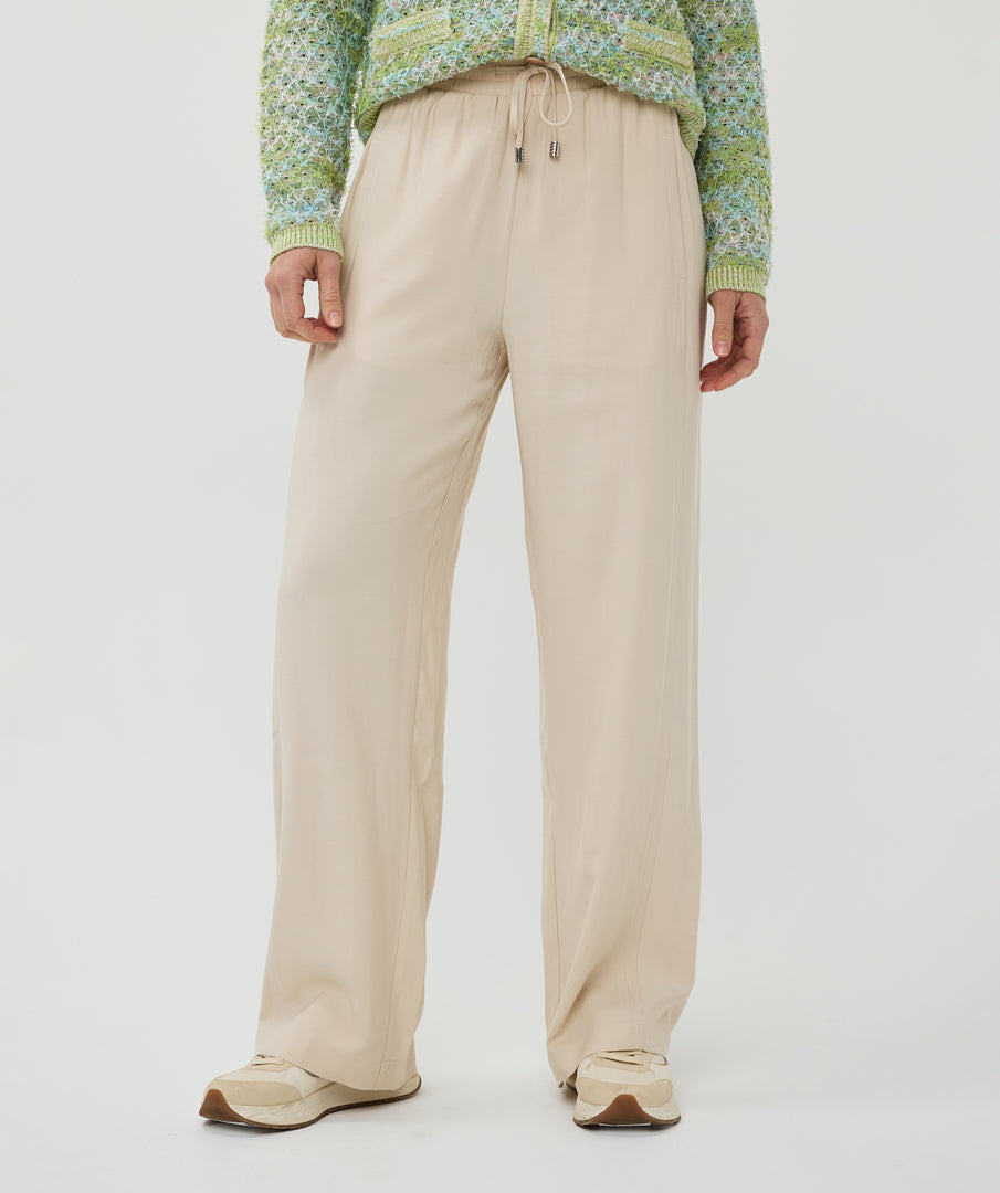 Wide Leg Drawstring Pant