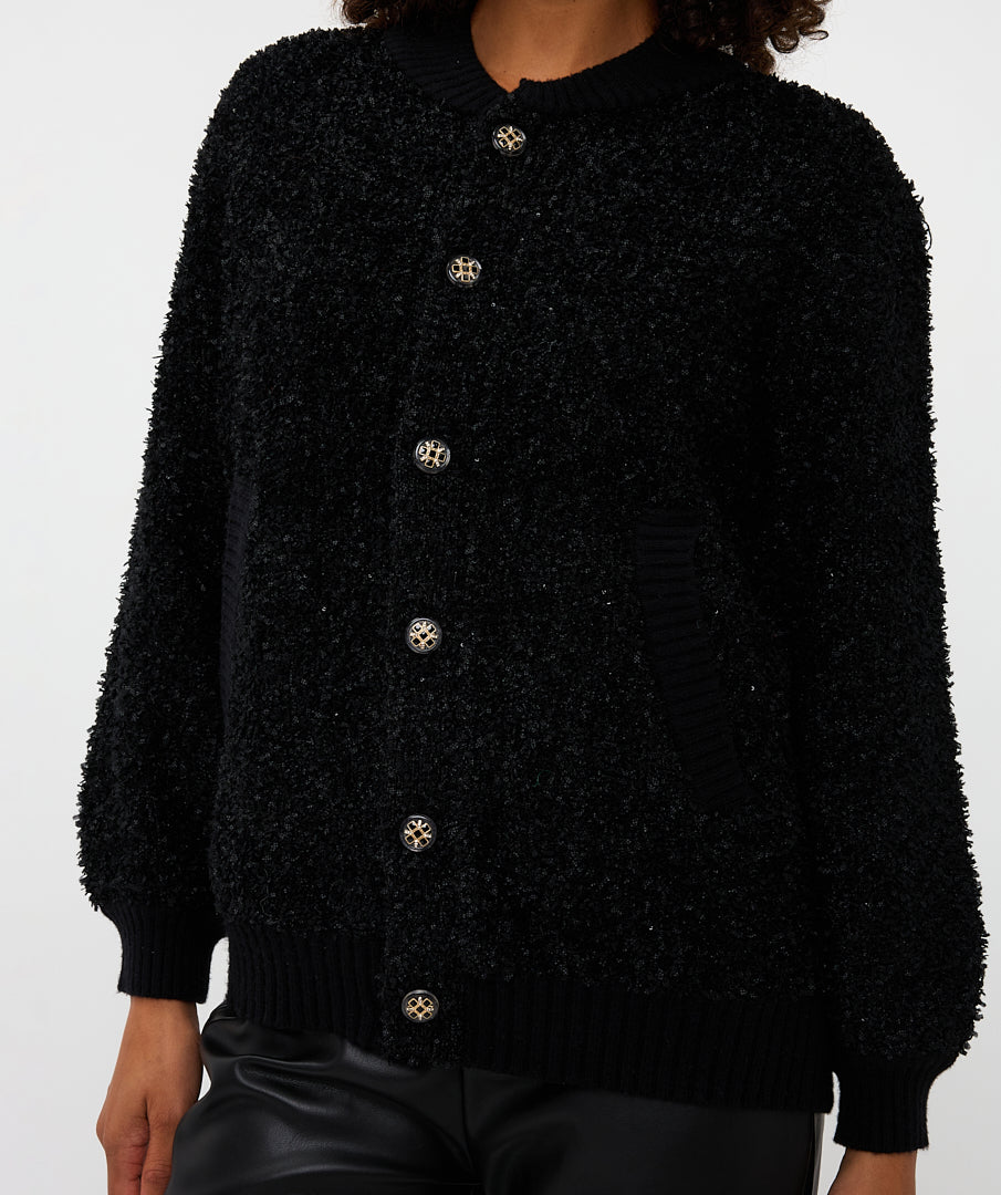 Tape Yarn Baseball Jacket